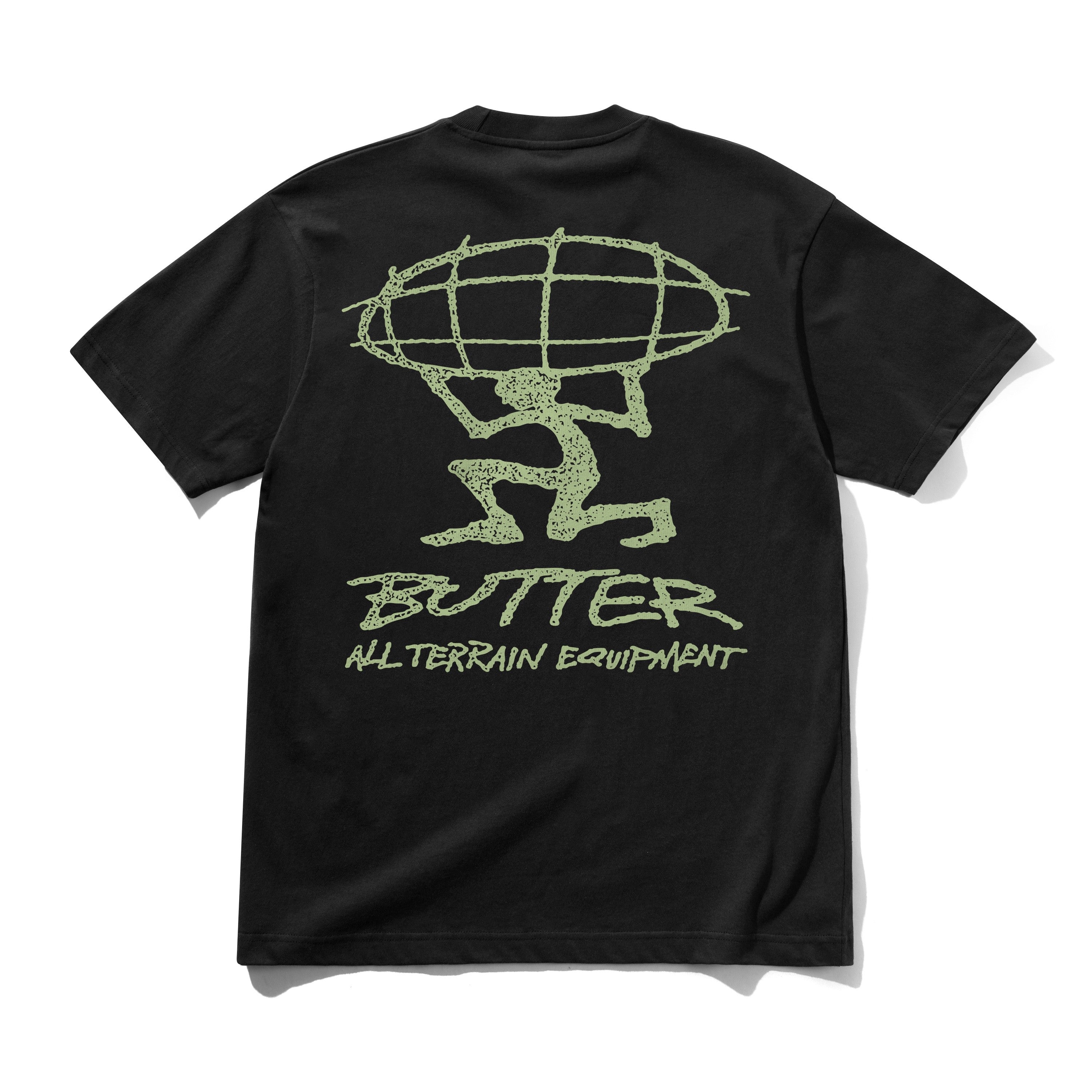 BUTTER - TERRAIN TEE - BLACK