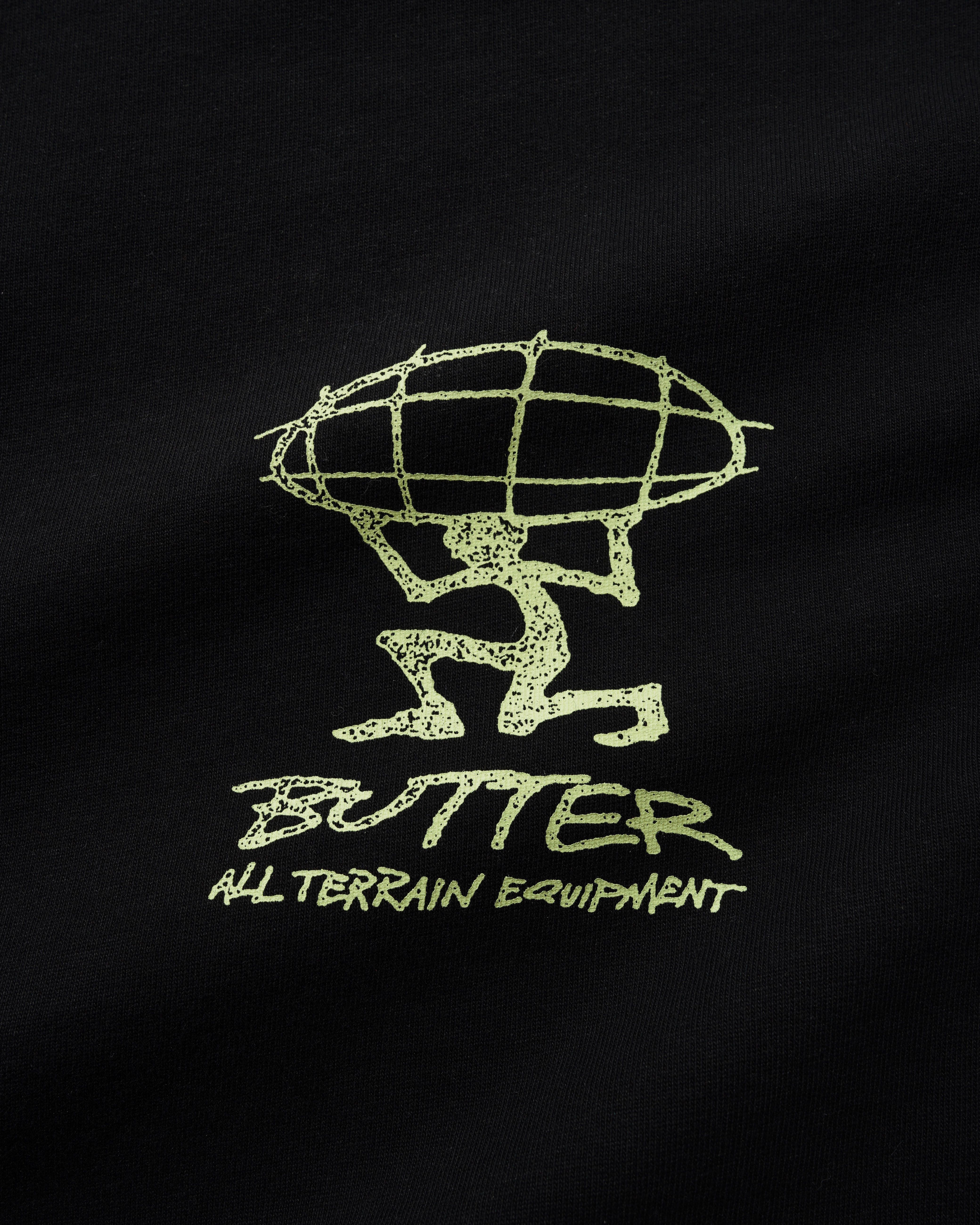 BUTTER - TERRAIN TEE - BLACK