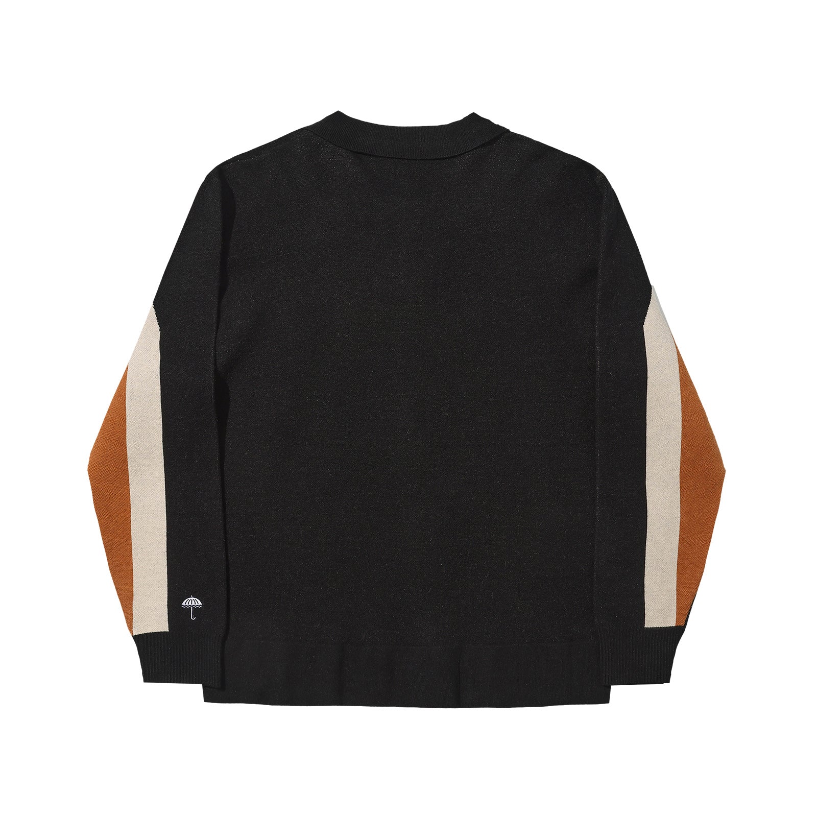 HÉLAS - NILE ZIPPED KNIT POLO - MULTICO