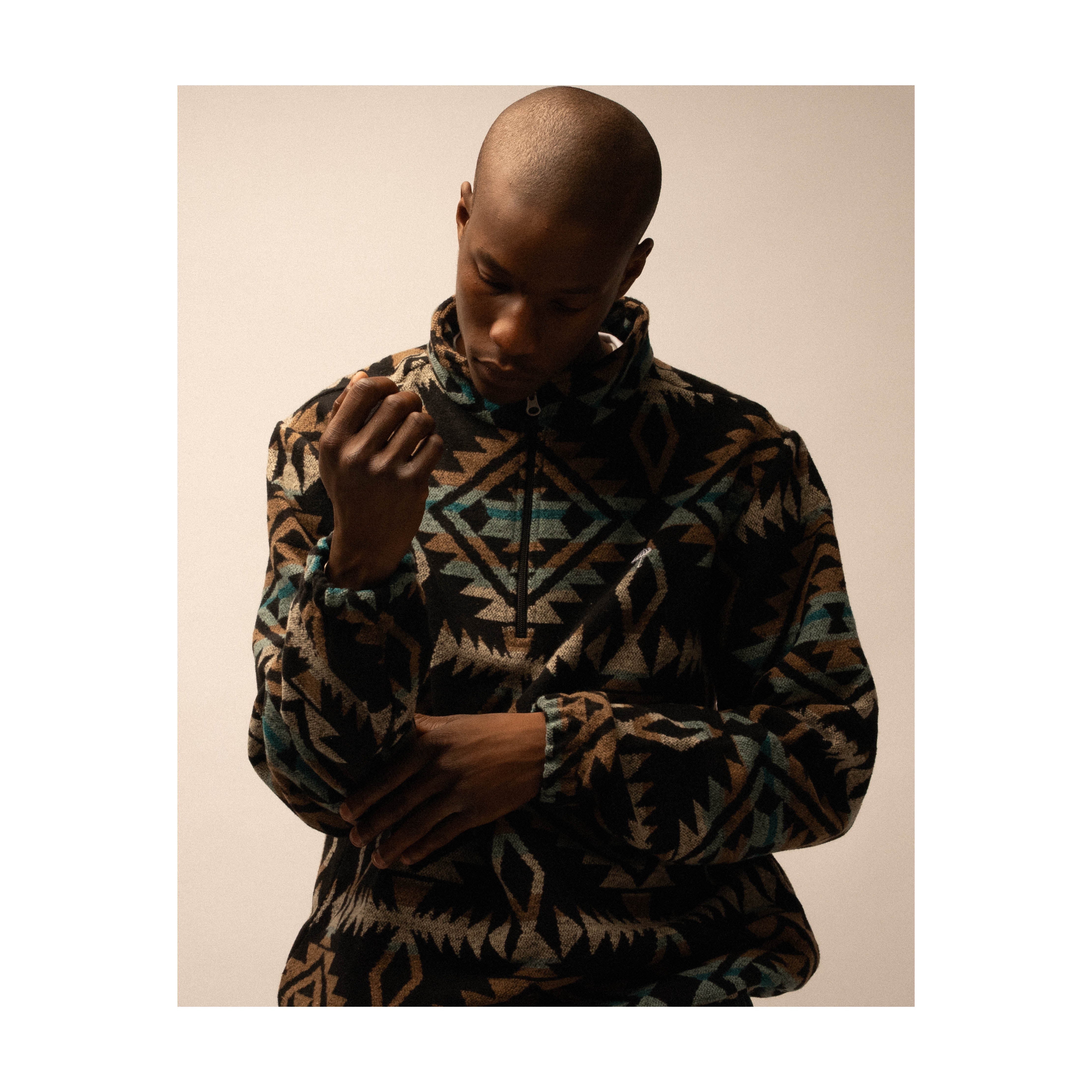 HÉLAS - TRADI QUARTER ZIP - MULTICO