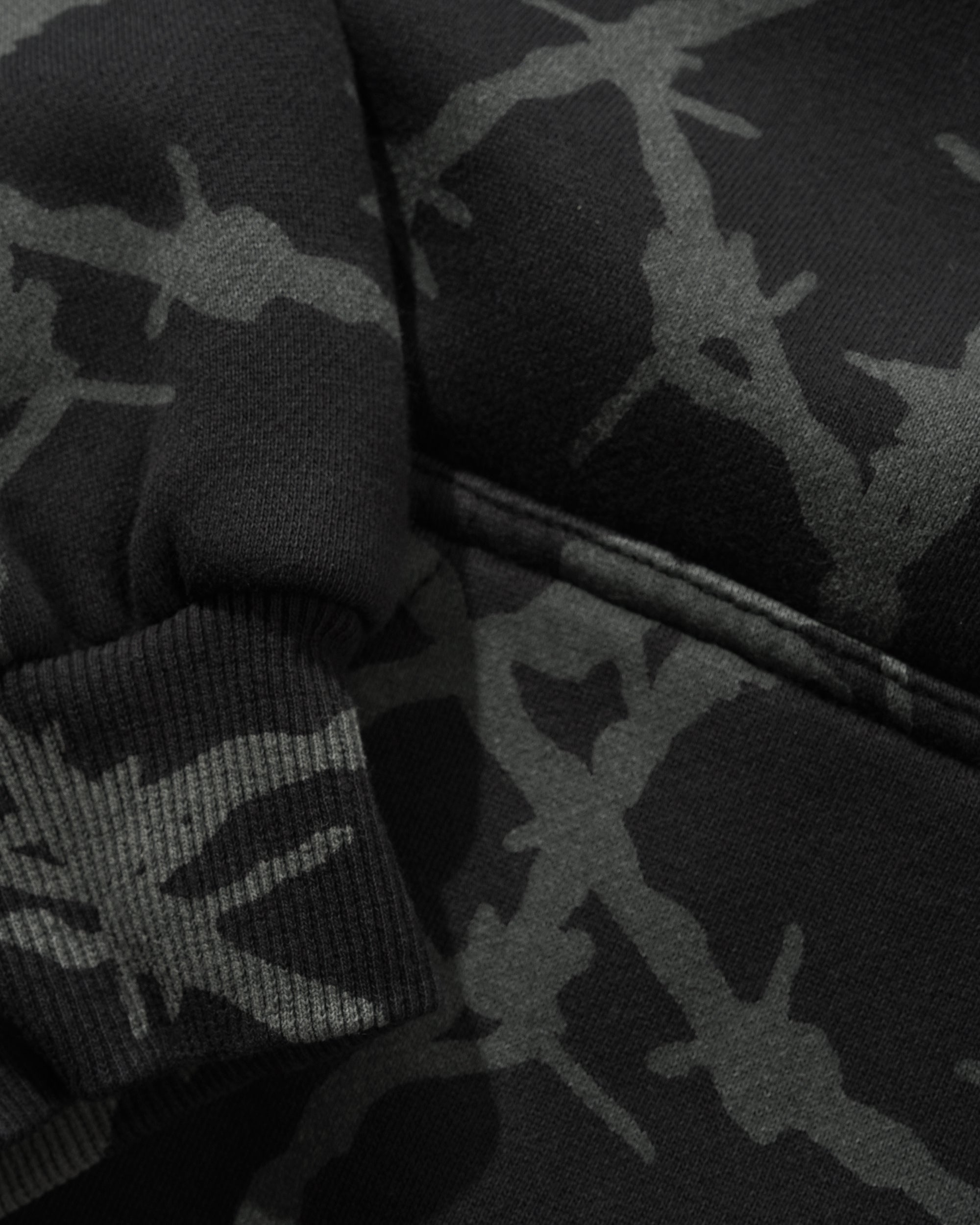 BUTTER - Wired Zip-Thru Hood - Charcoal
