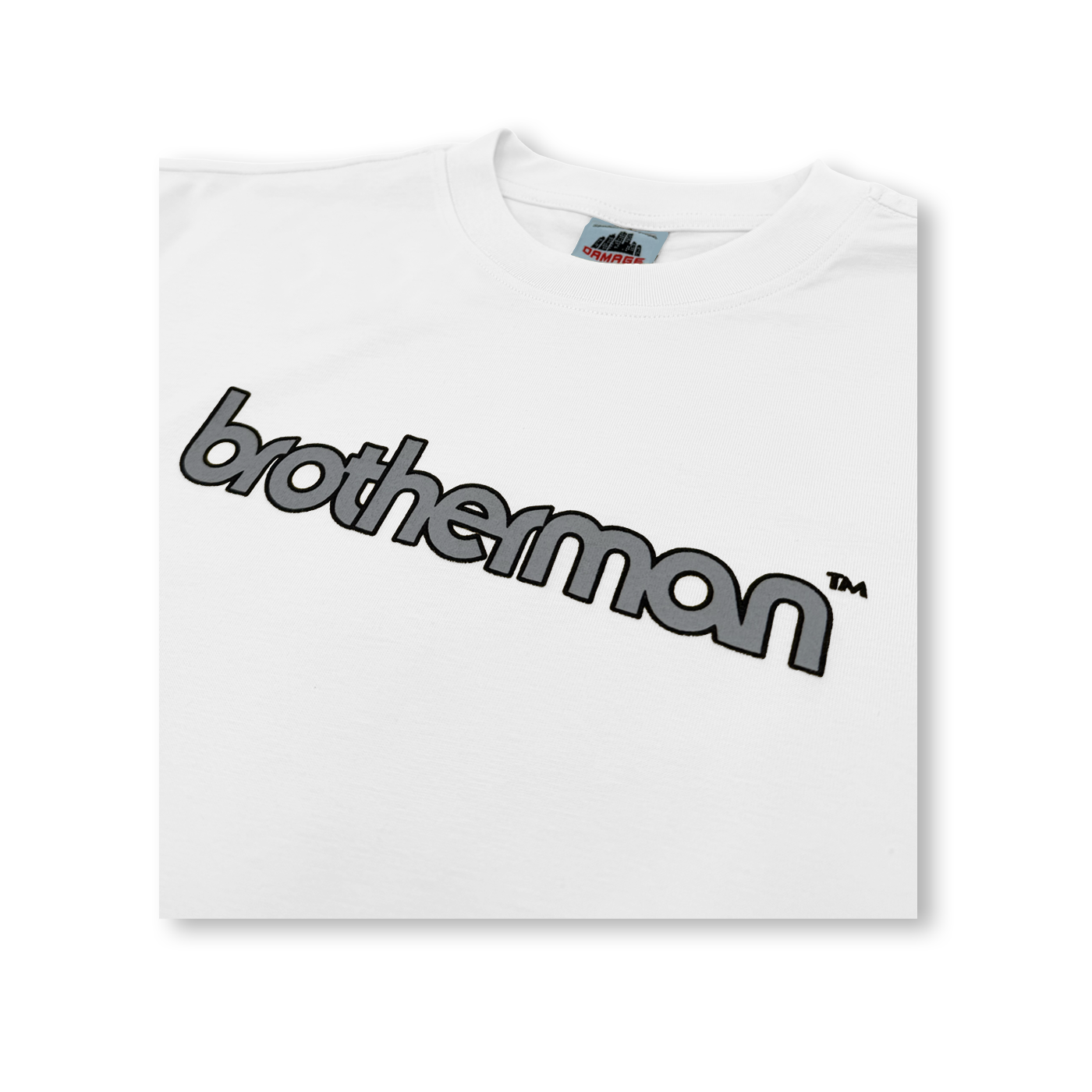 DAMAGE - BROMAN TEE - WHITE