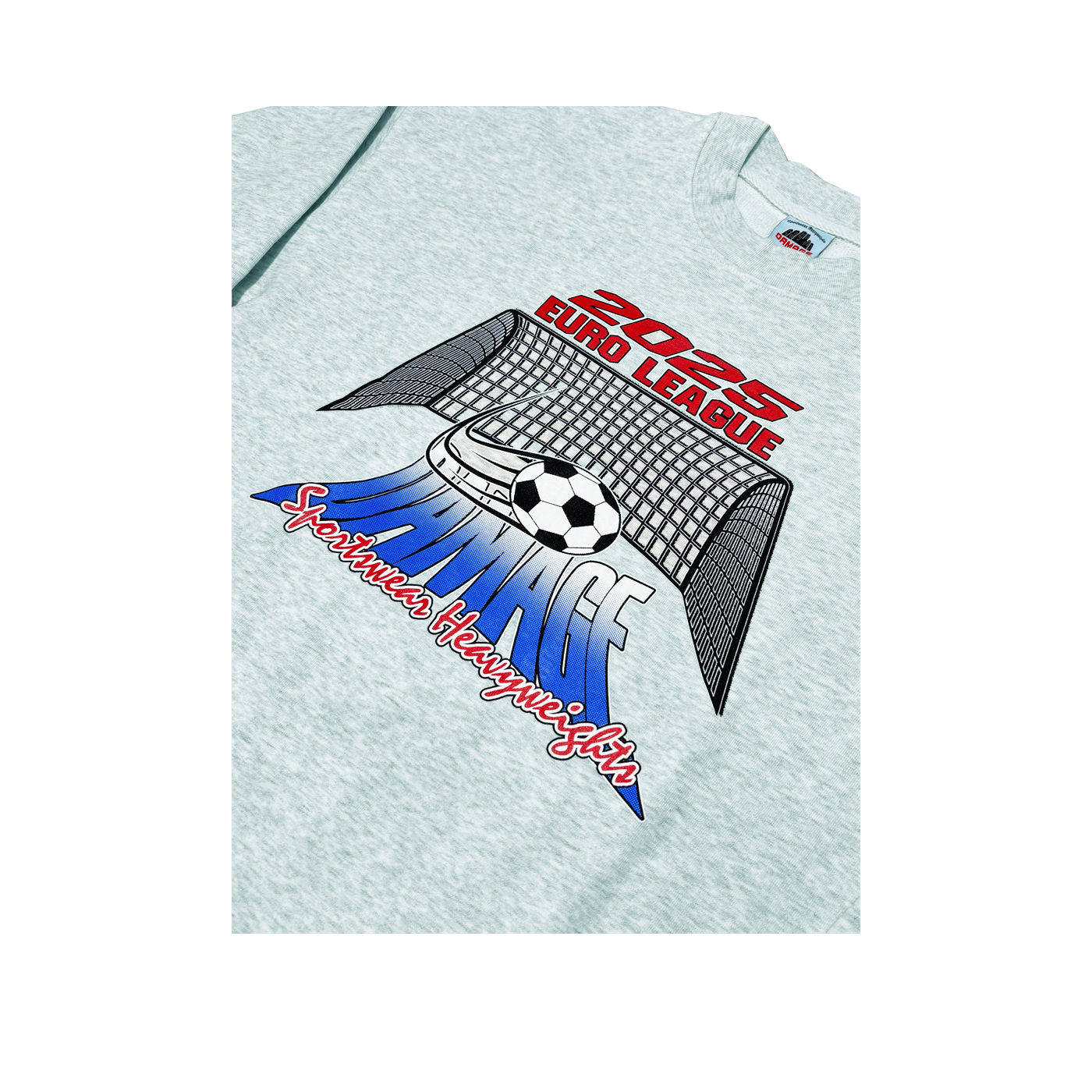 DAMAGE - EUROLIGA CREWNECK - GREY