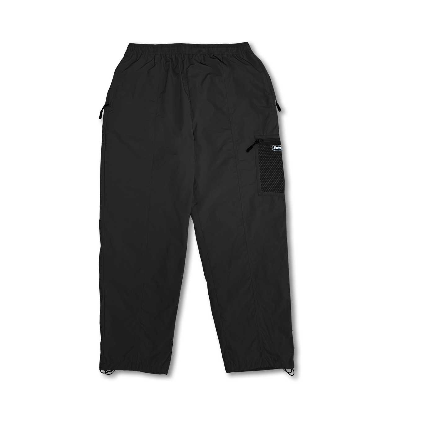 DAMAGE - TUNDRA TRACK PANTS - BLACK