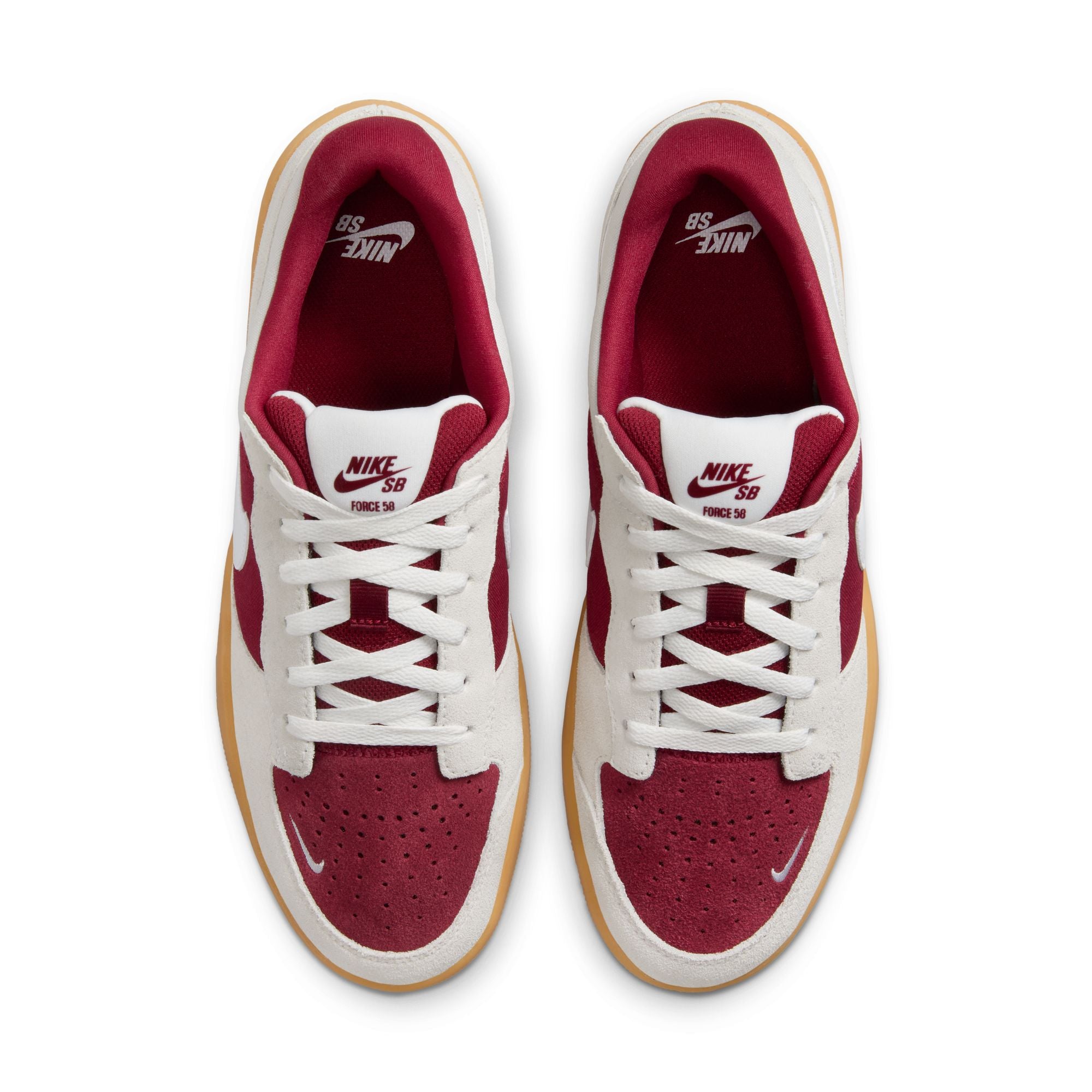 NIKE - FORCE 58 601 - ROJO / BLANCO