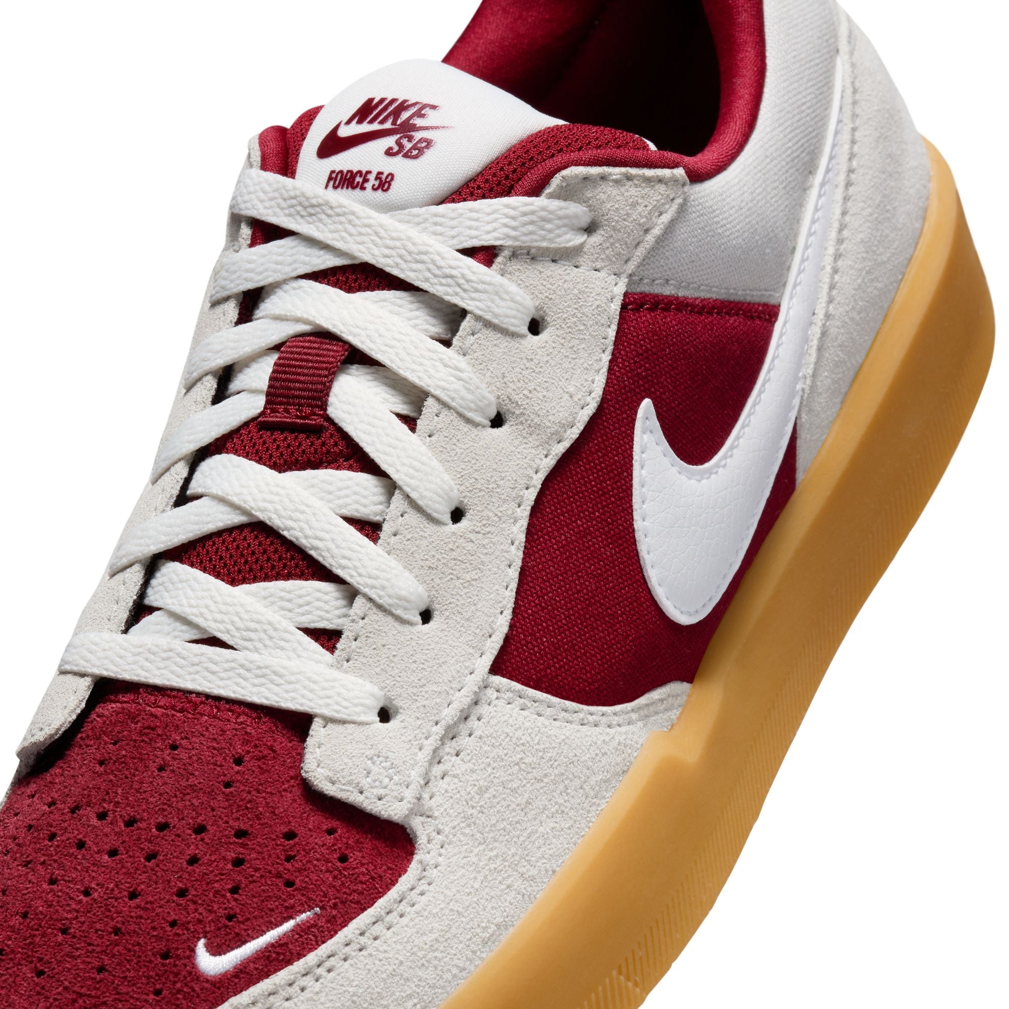 NIKE - FORCE 58 601 - ROJO / BLANCO