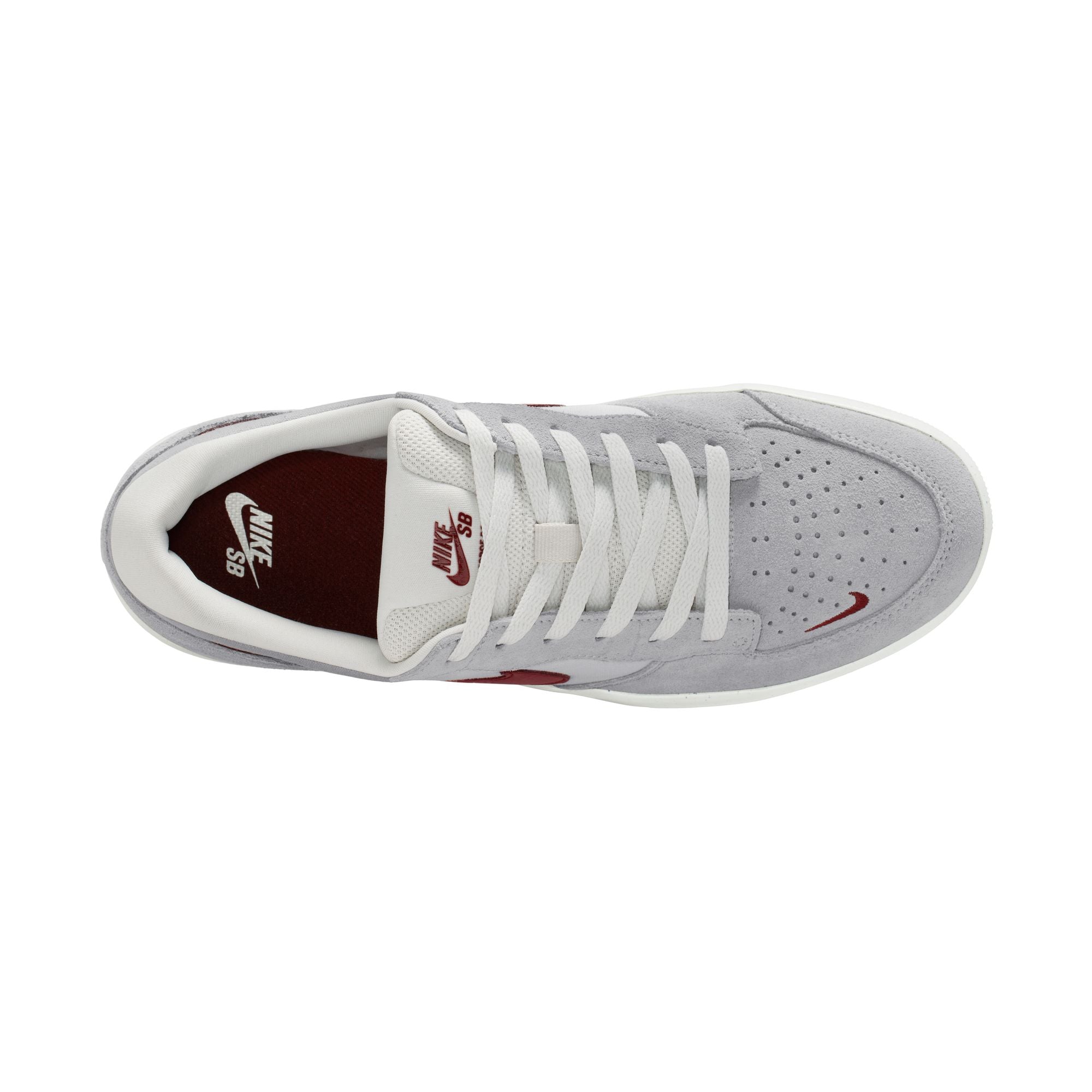 NIKE - FORCE 58 001 - BLANCO / ROJO