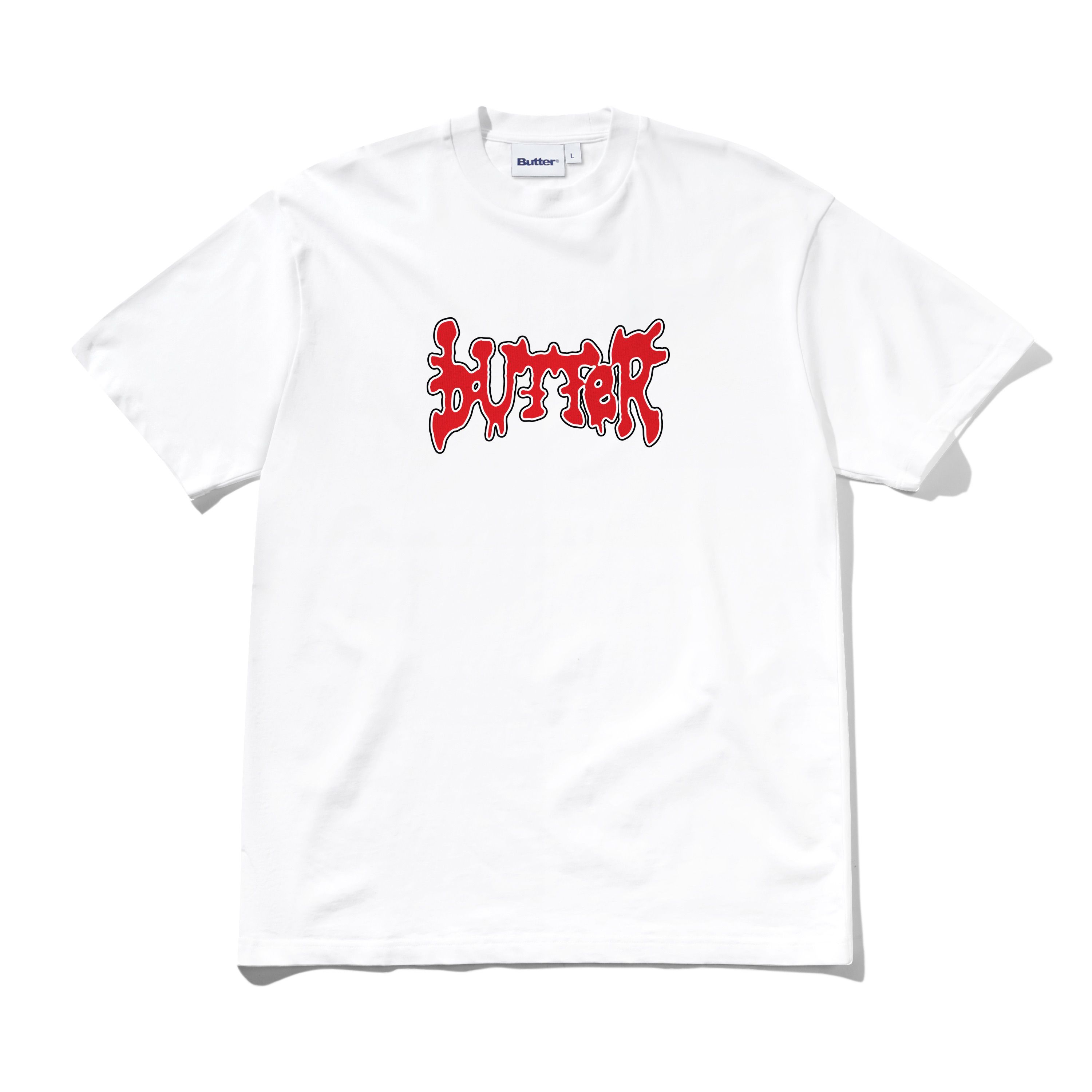BUTTER - BLOTCH TEE - WHITE