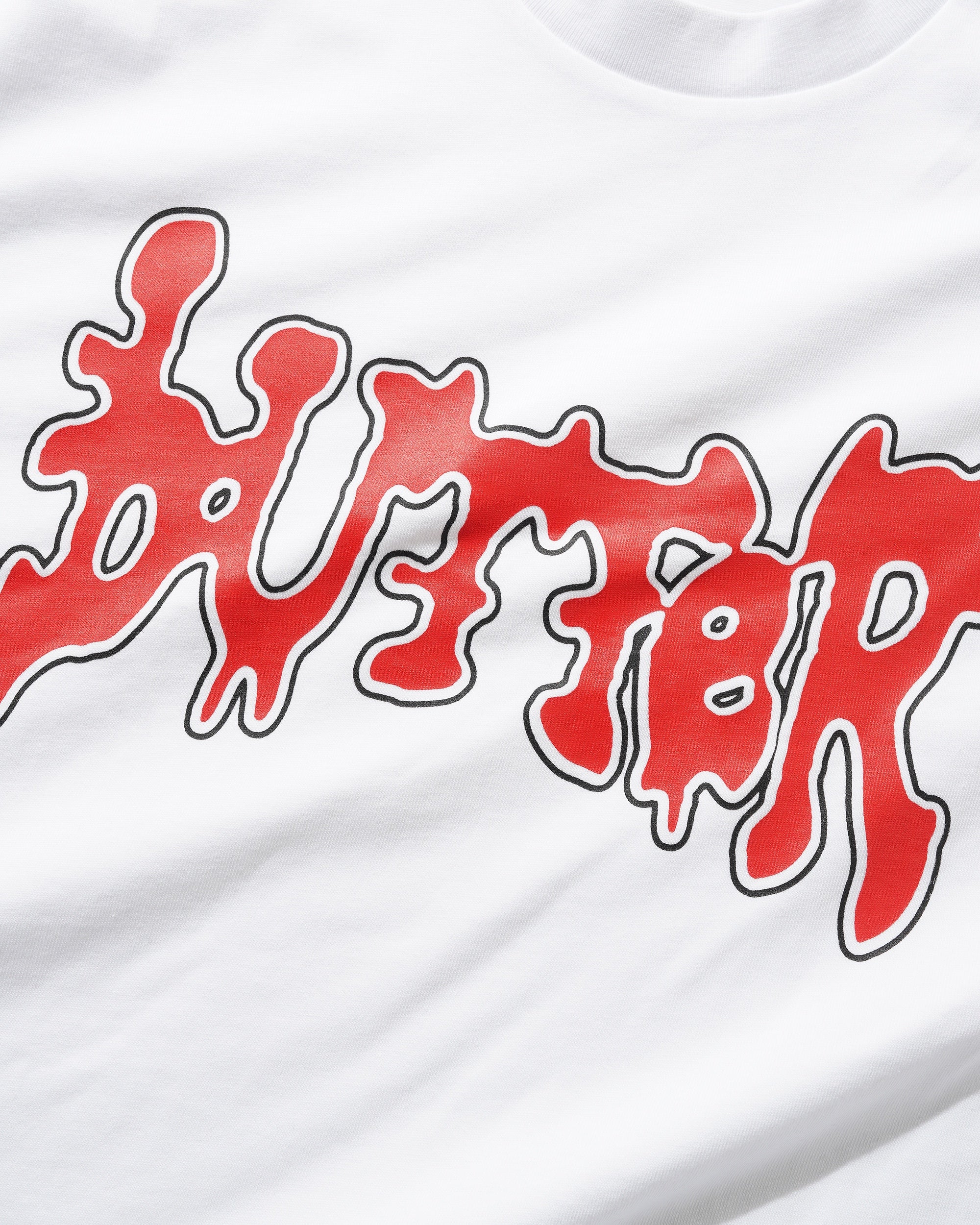 BUTTER - BLOTCH TEE - WHITE