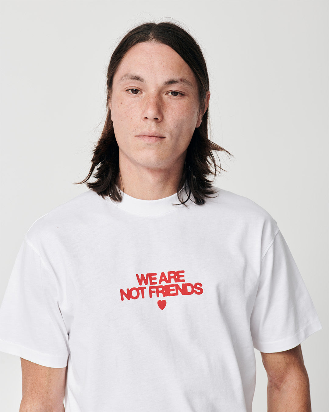 WE ARE NOT FRIENDS - BLOD LOVE - WHITE