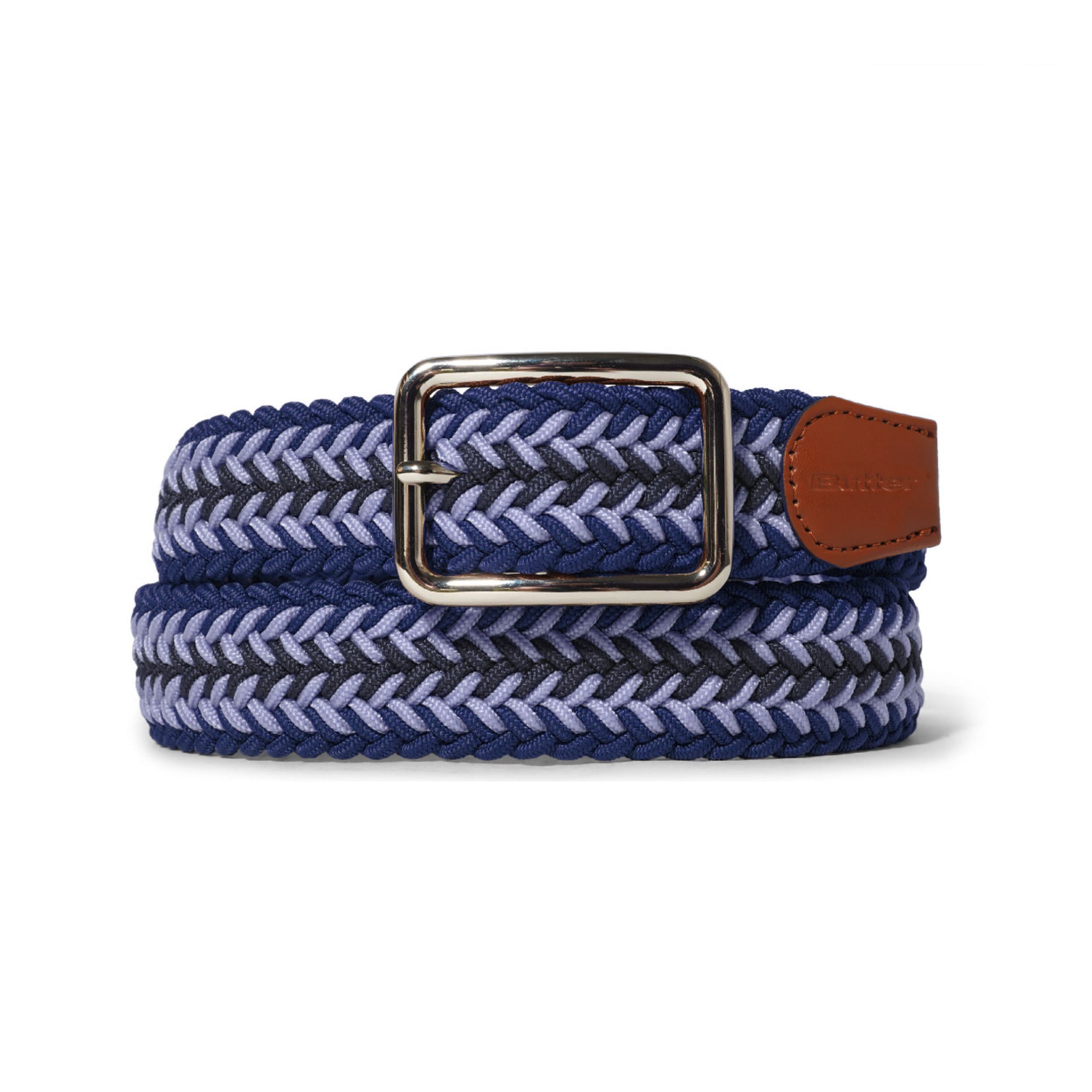 BUTTER - Braided Belt - Navy