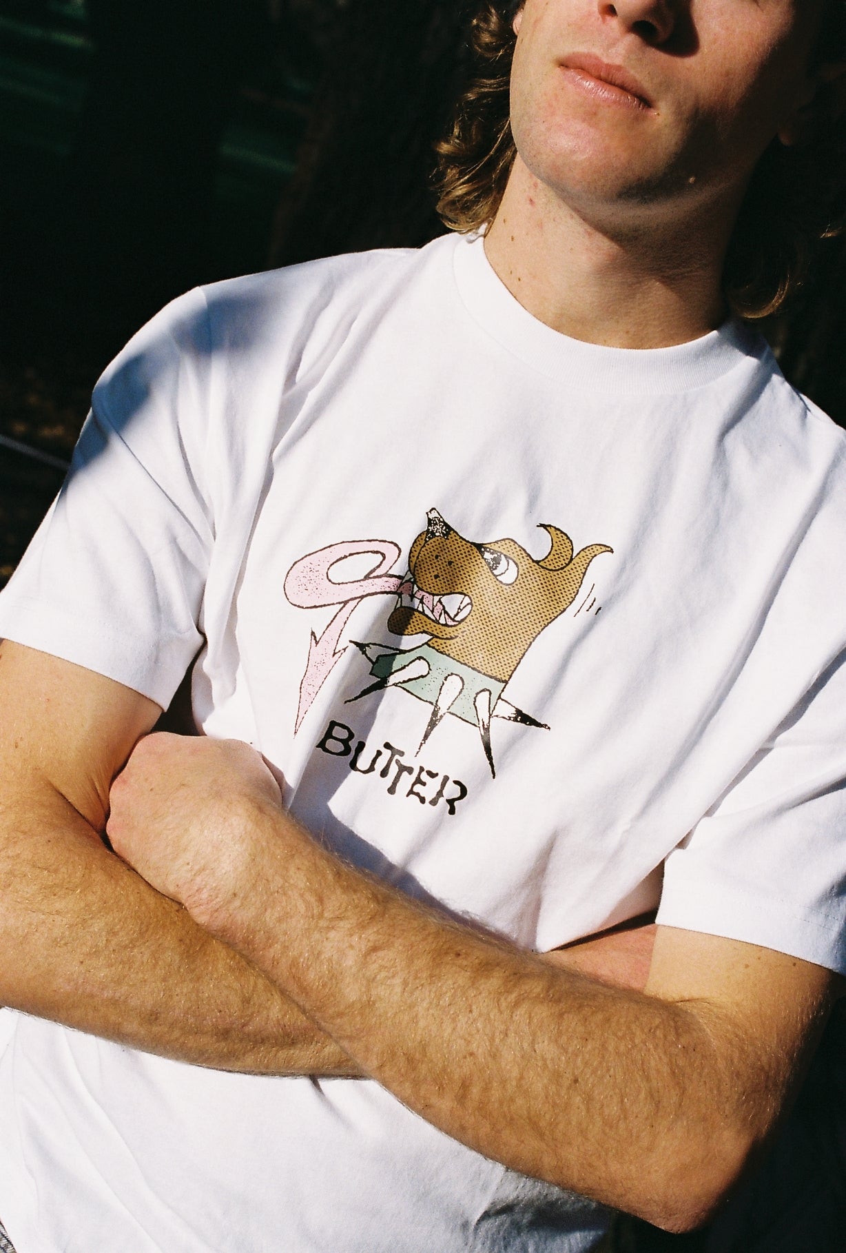 BUTTER - CANINE TEE - WHITE