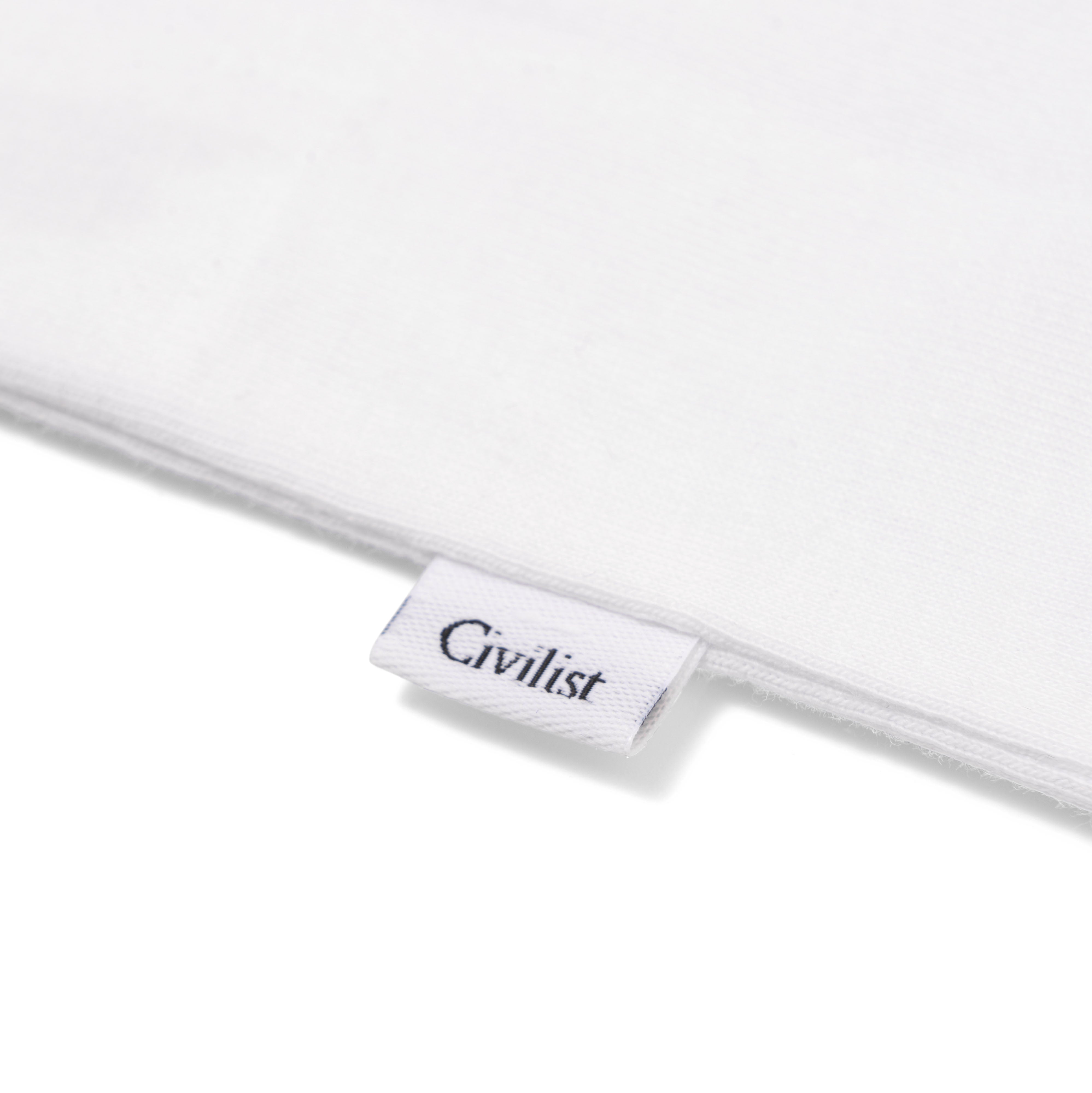 CIVILIST - DOMINO TEE - WHITE