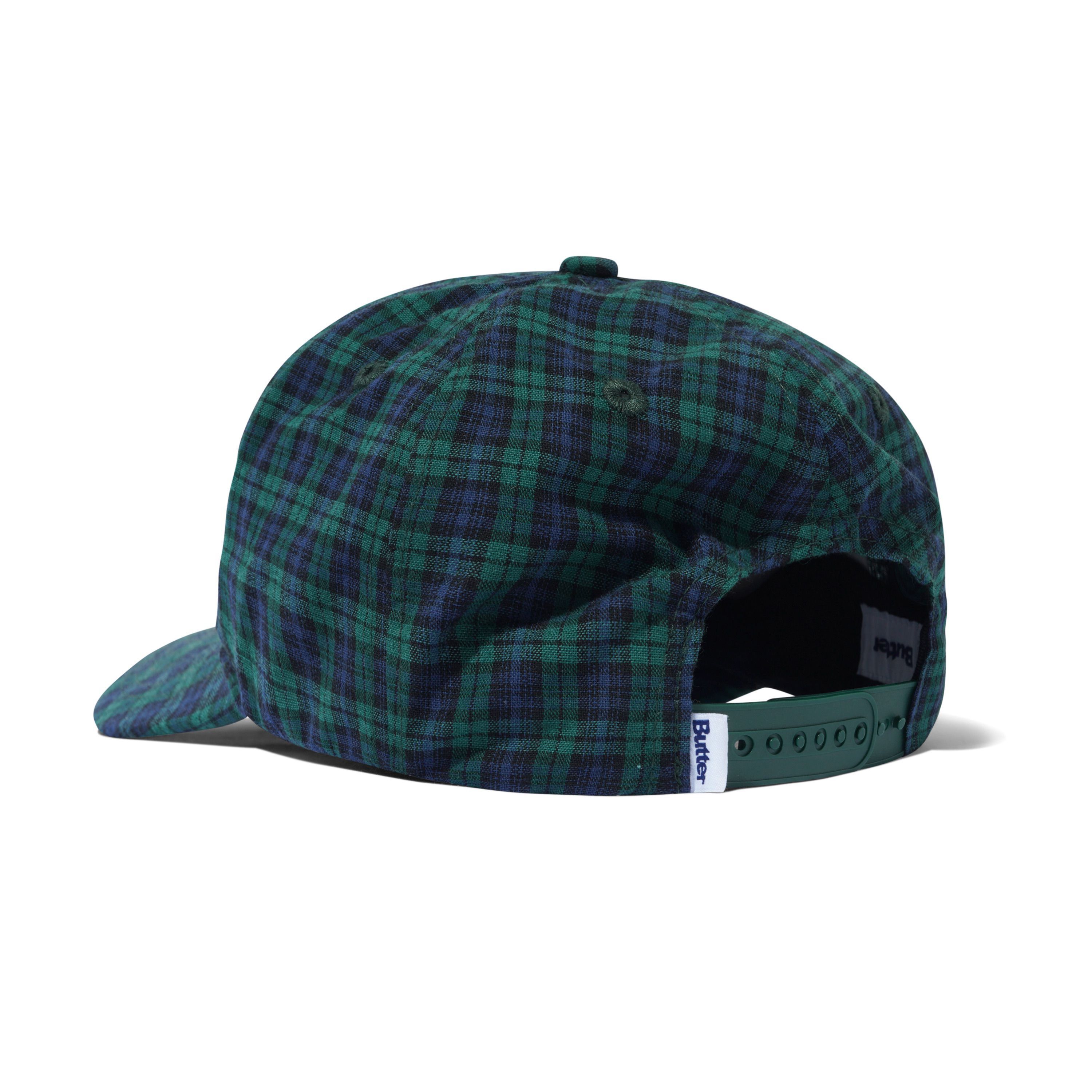 BUTTER - Collegiate 6 Panel Cap - Plaid