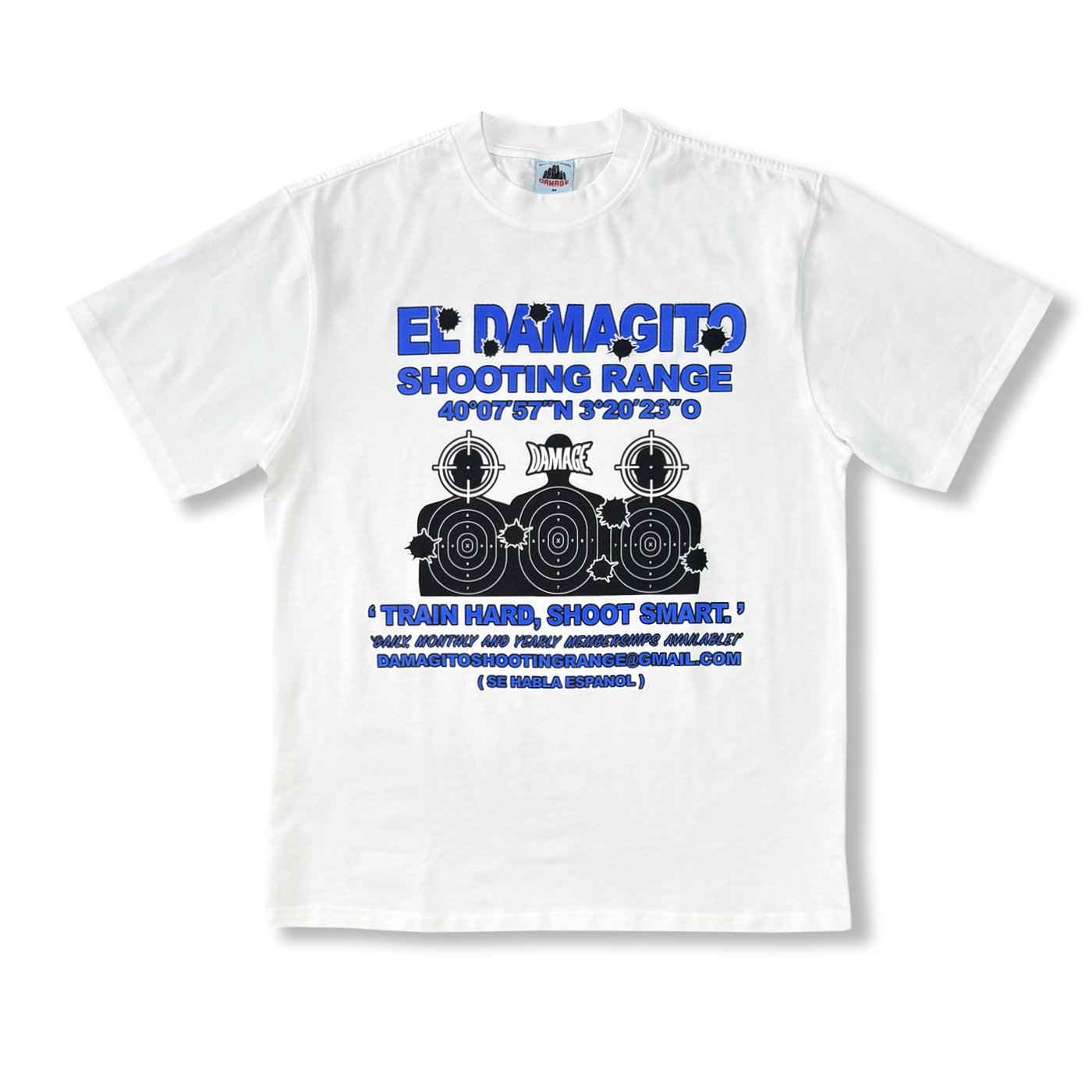 DAMAGE - DAMAGITO TEE - WHITE