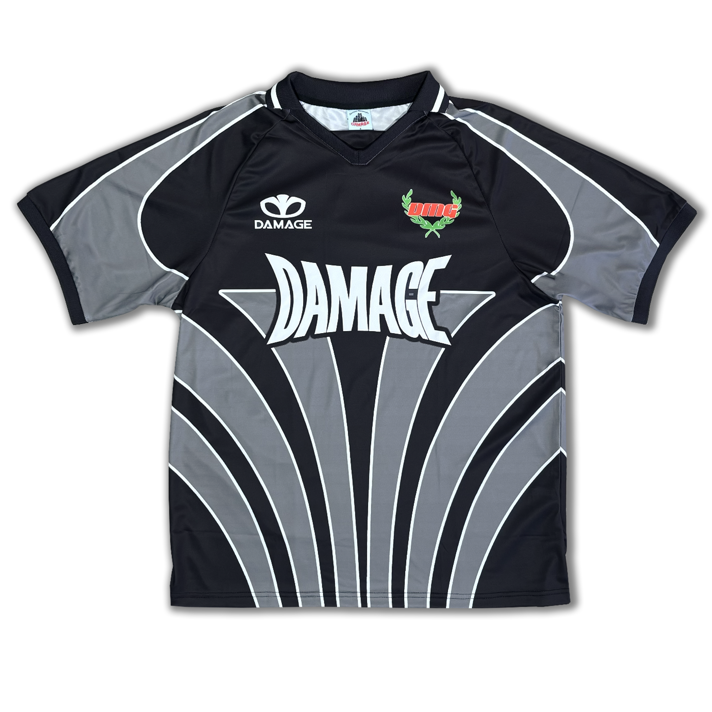 DAMAGE - DSV JERSEY - BLACK/GREY