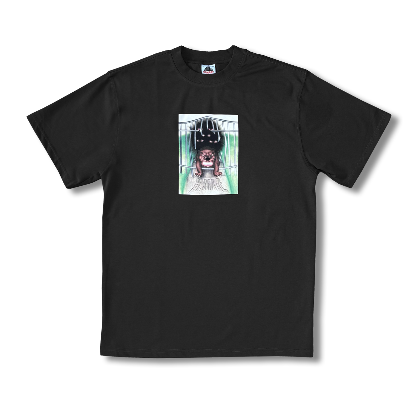 DAMAGE - EL PERRO TEE - BLACK