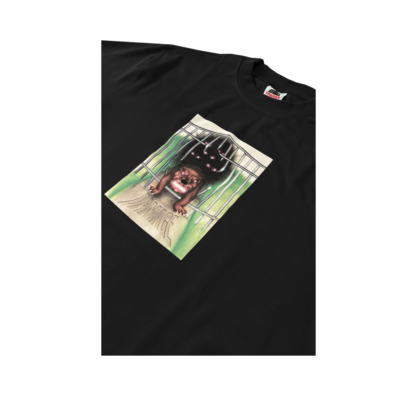 DAMAGE - EL PERRO TEE - BLACK