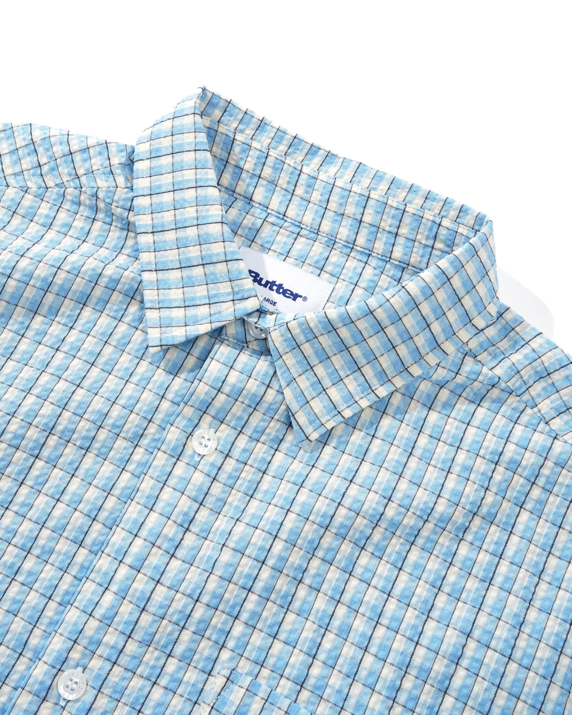 BUTTER - Equipment S/S Shirt - AZUL