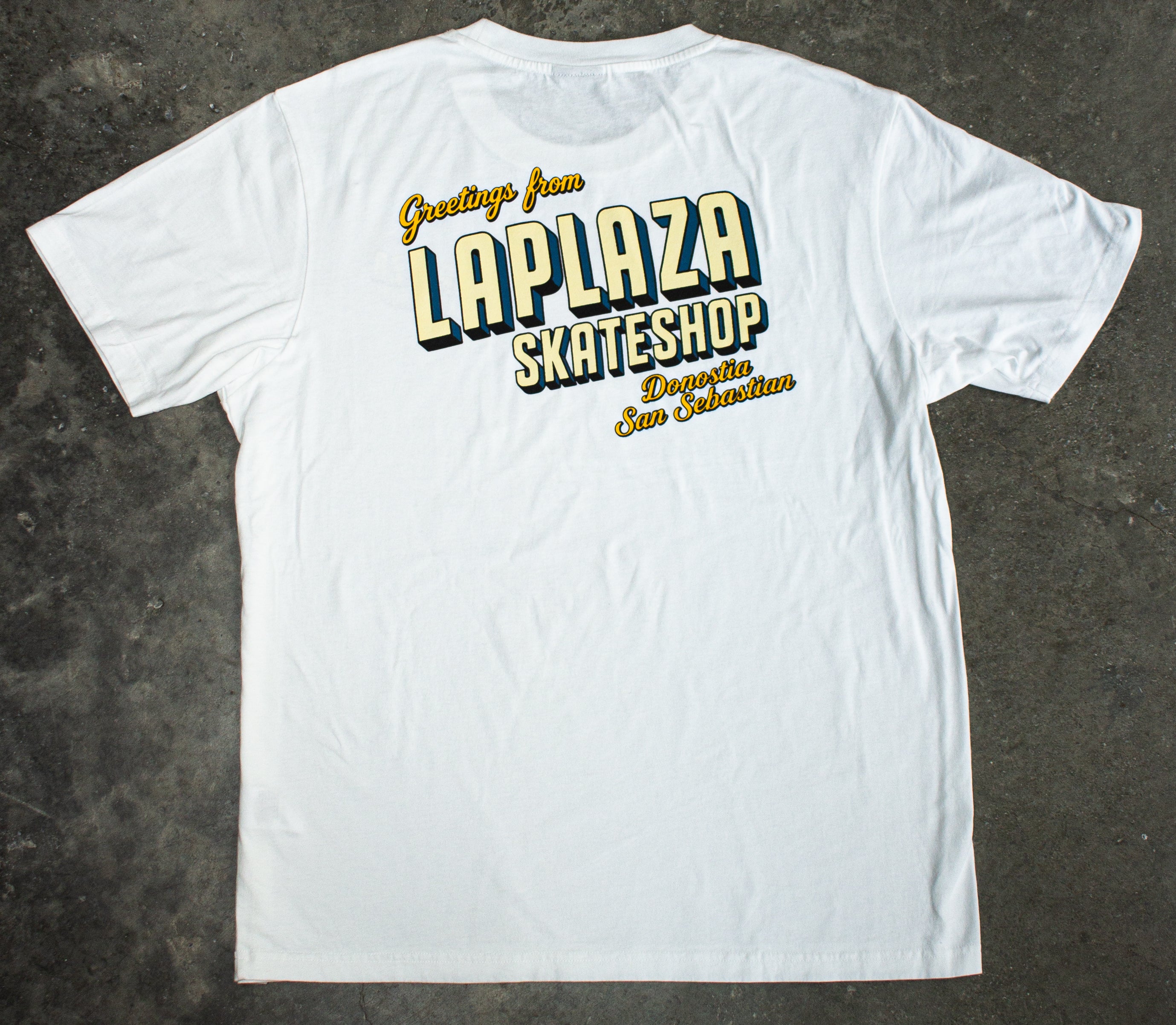 LAPLAZA - GREETINGS FROM - WHITE
