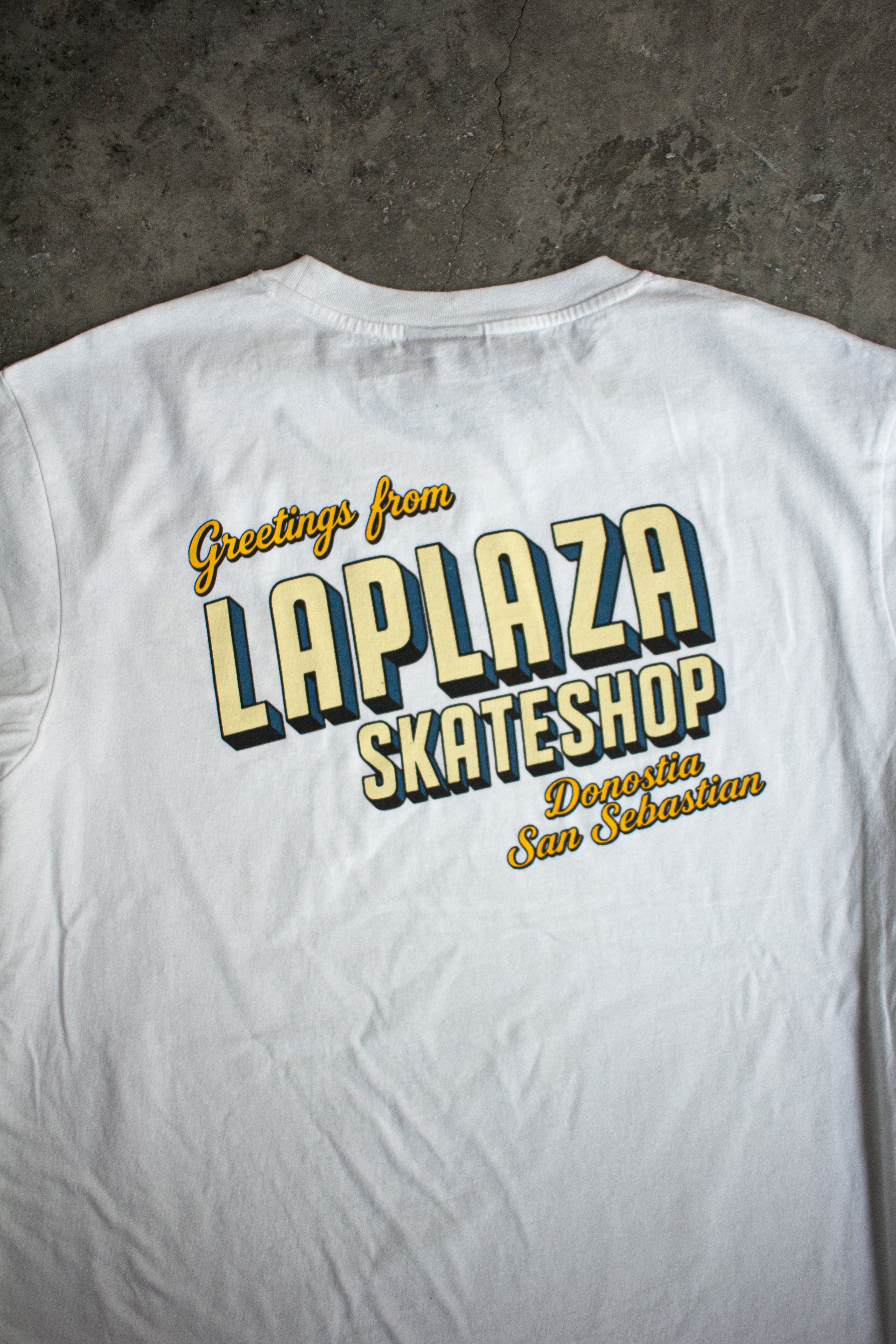 LAPLAZA - GREETINGS FROM - WHITE