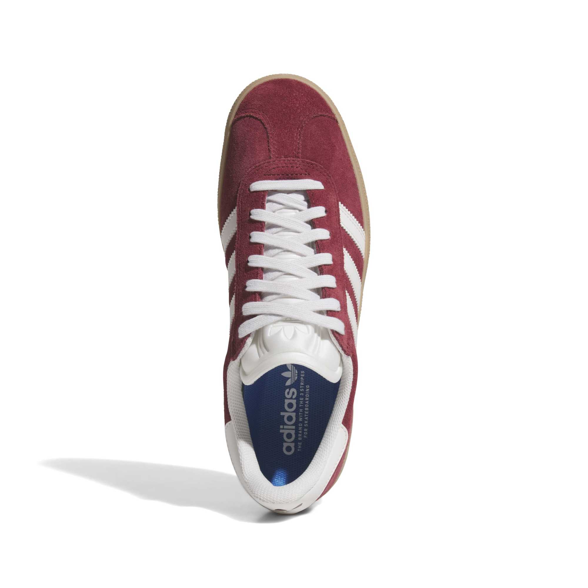 ADIDAS - GAZELLE ADV - Shadow Red / Crystal White / Gold Metallic