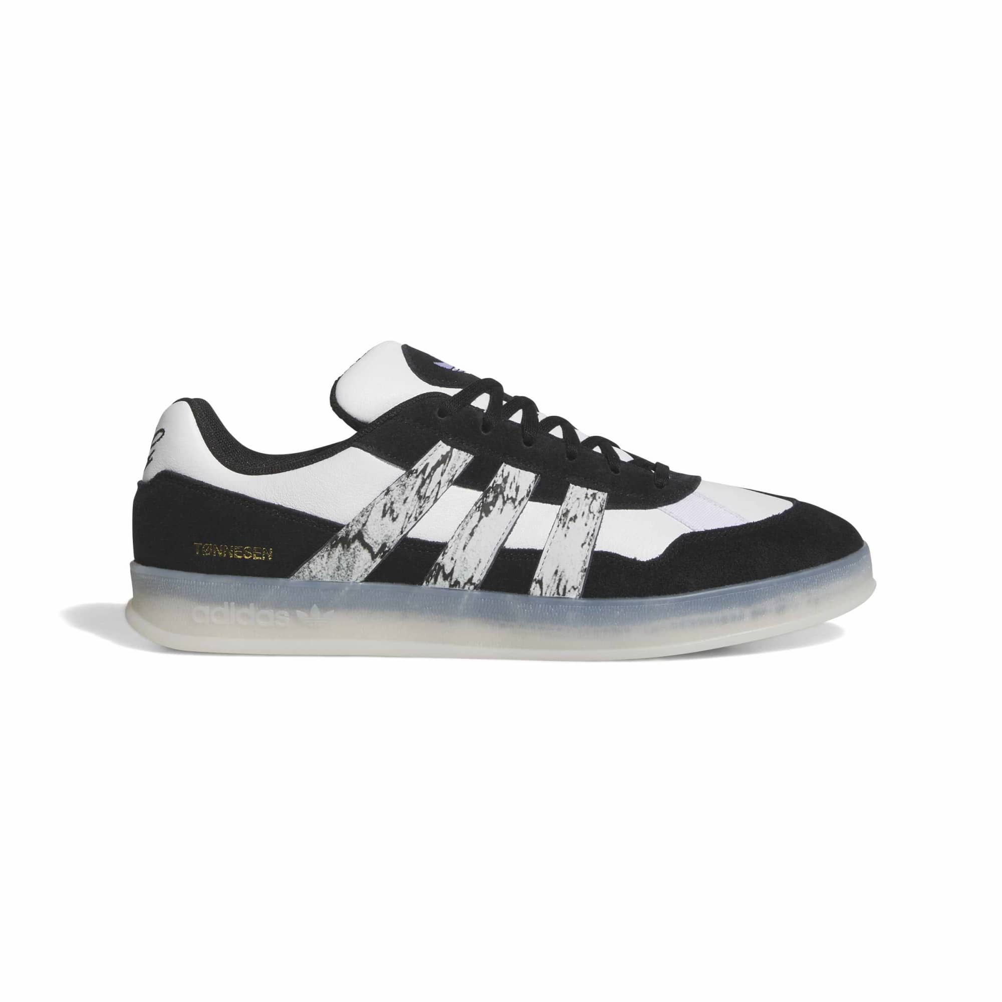 ADIDAS - ALOHA SUPER X GUSTAV - Core Black / Cloud White / Chalk White