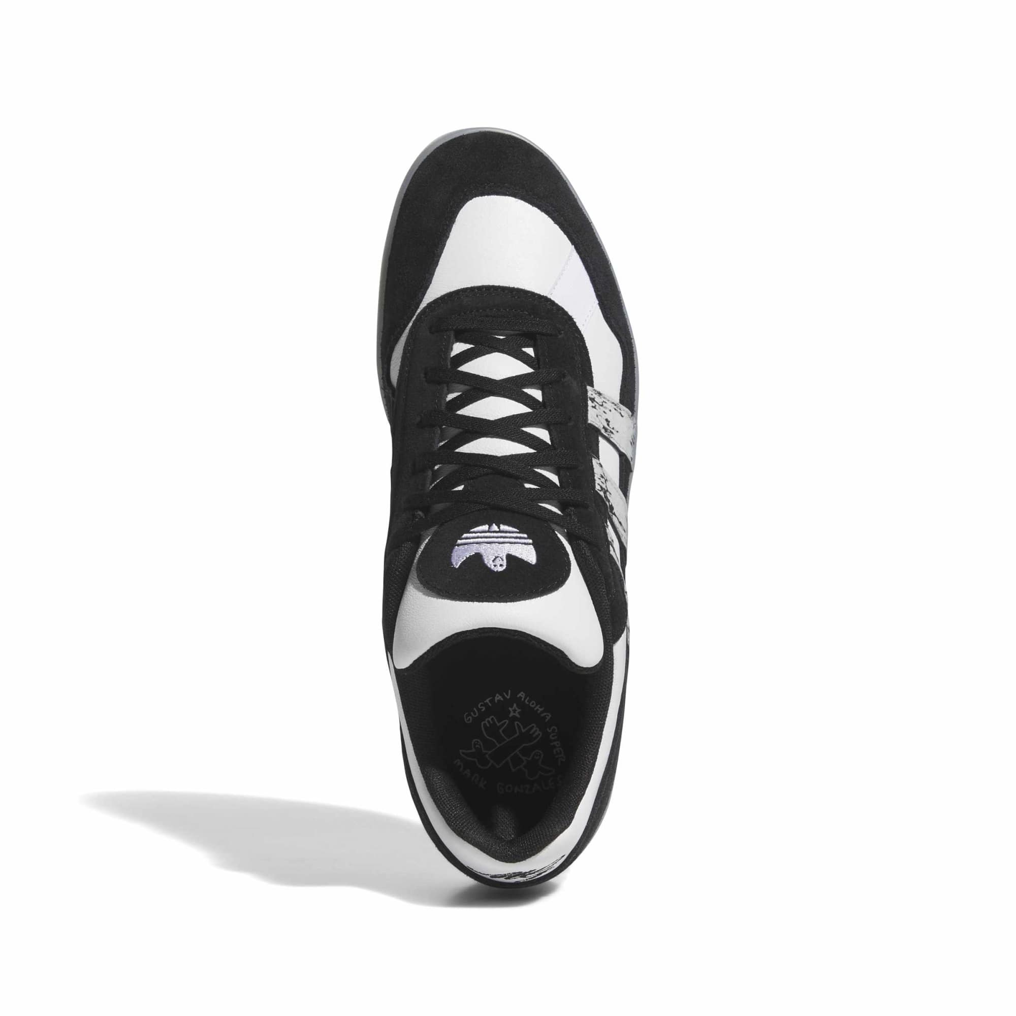 ADIDAS - ALOHA SUPER X GUSTAV - Core Black / Cloud White / Chalk White