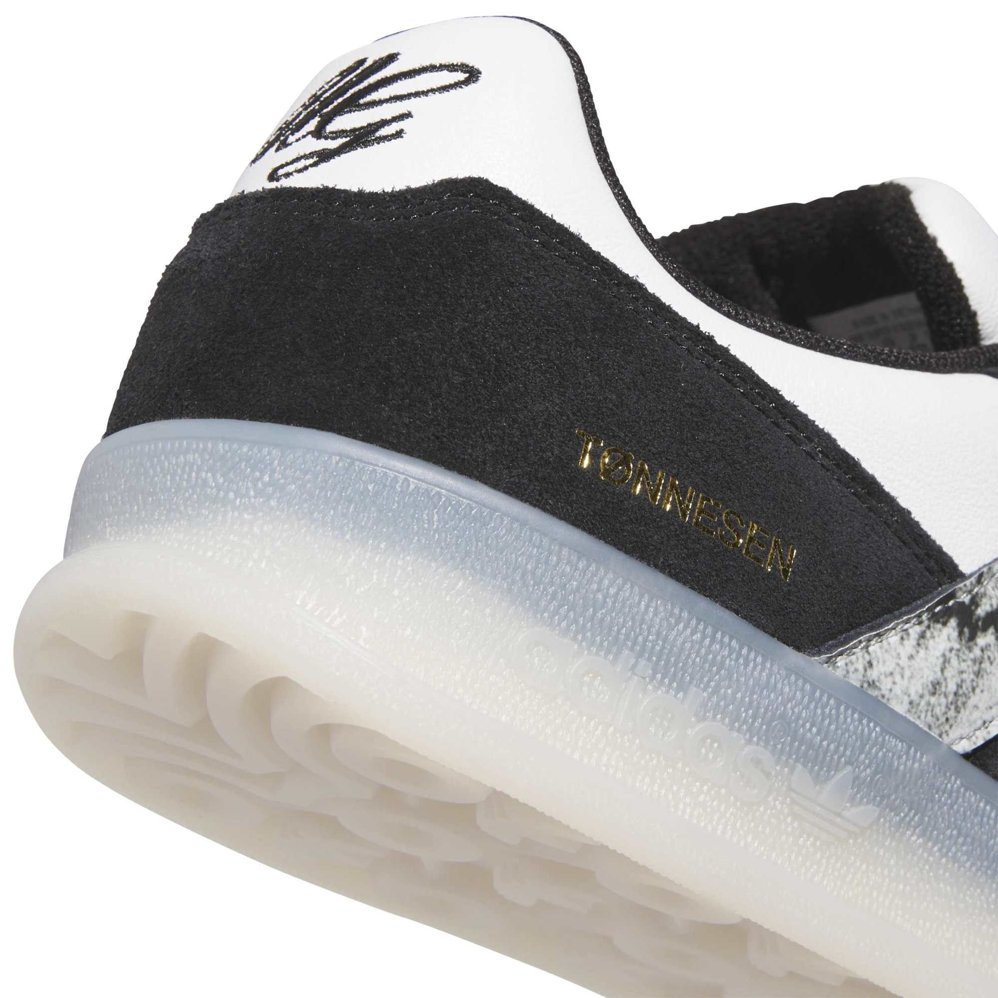 ADIDAS - ALOHA SUPER X GUSTAV - Core Black / Cloud White / Chalk White