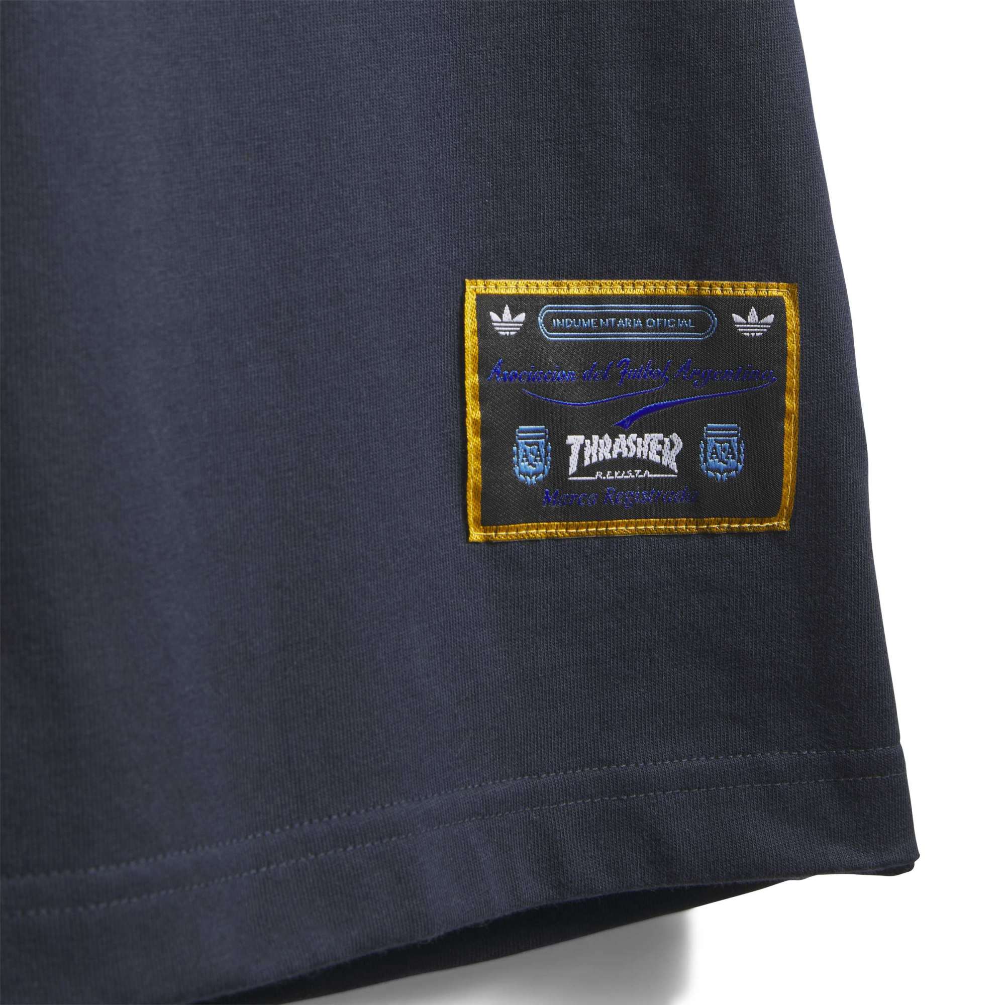 ADIDAS - THRASHER MAG X AFA TEE - NAVY