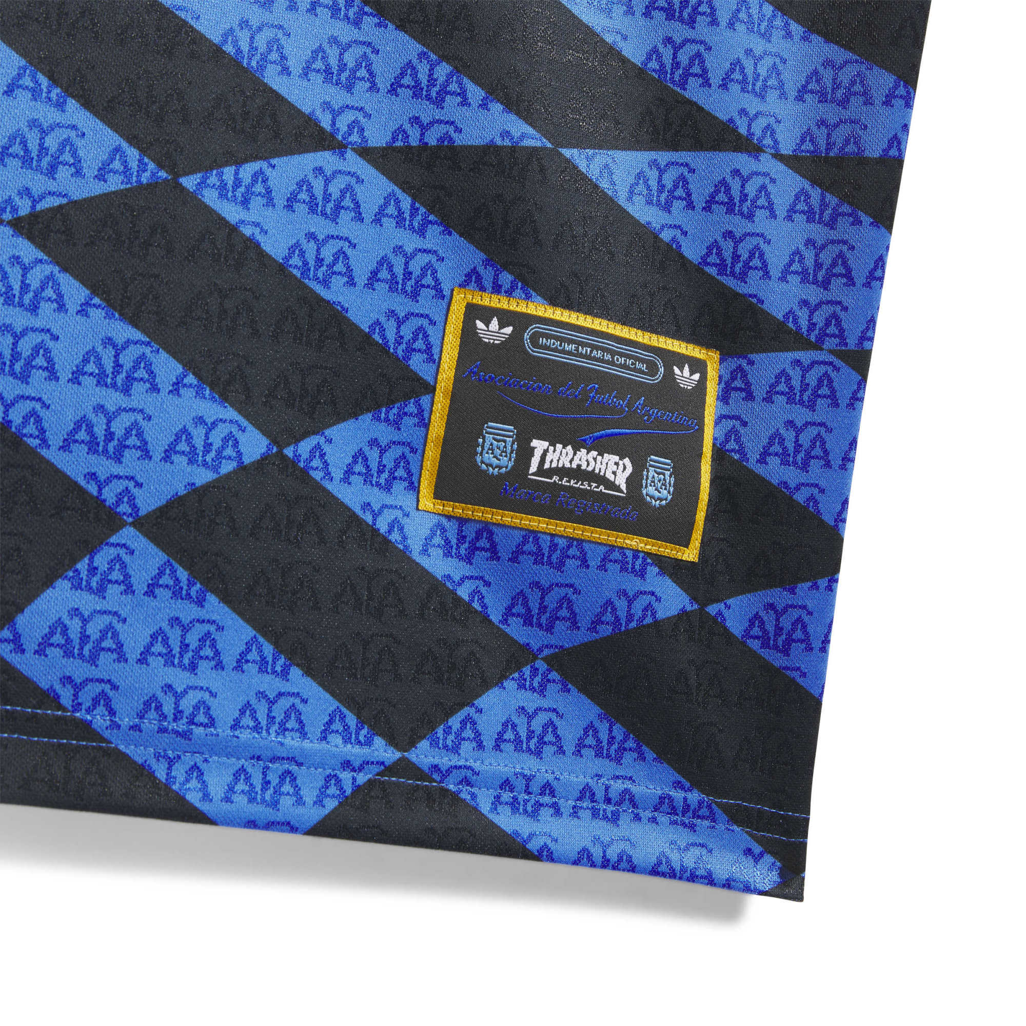ADIDAS - THRASHER MAG X AFA JERSEY - BLACK BLUE