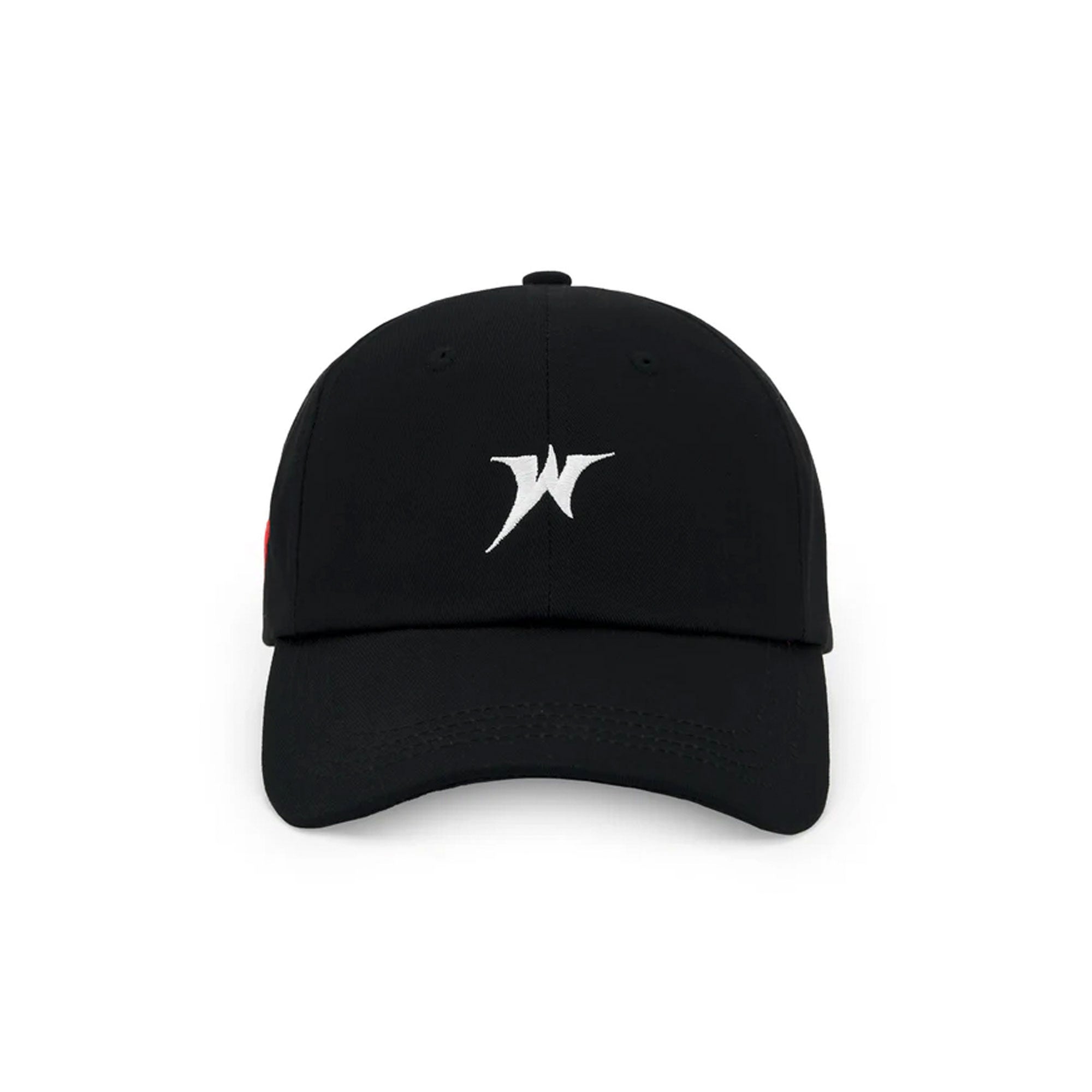 LAPLAZA-SKATE-SHOP-WE-ARE-NOT-FRIENDS-GORRA-THE-W-BLACK