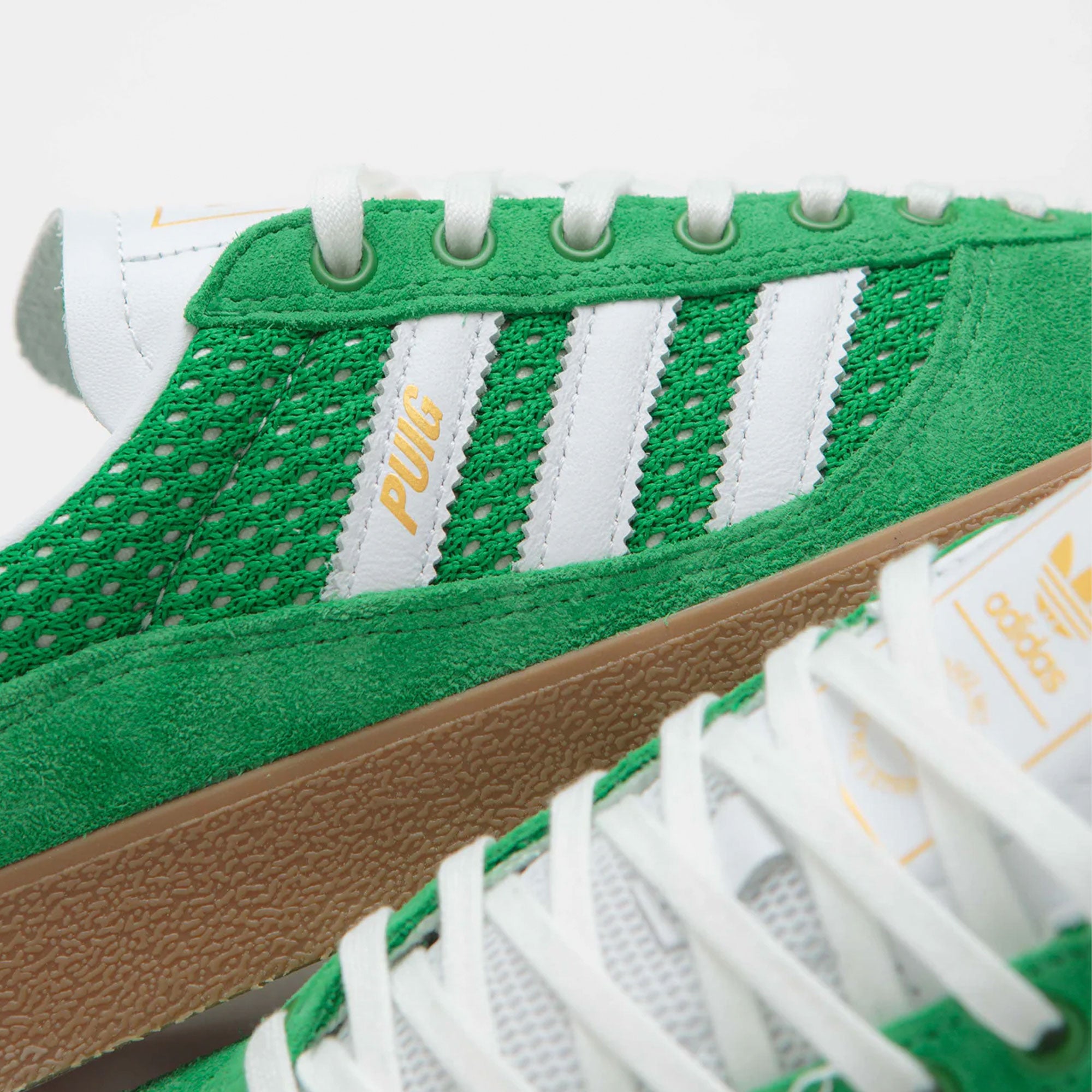 ADIDAS -  Puig Indoor - Green, FTWR White