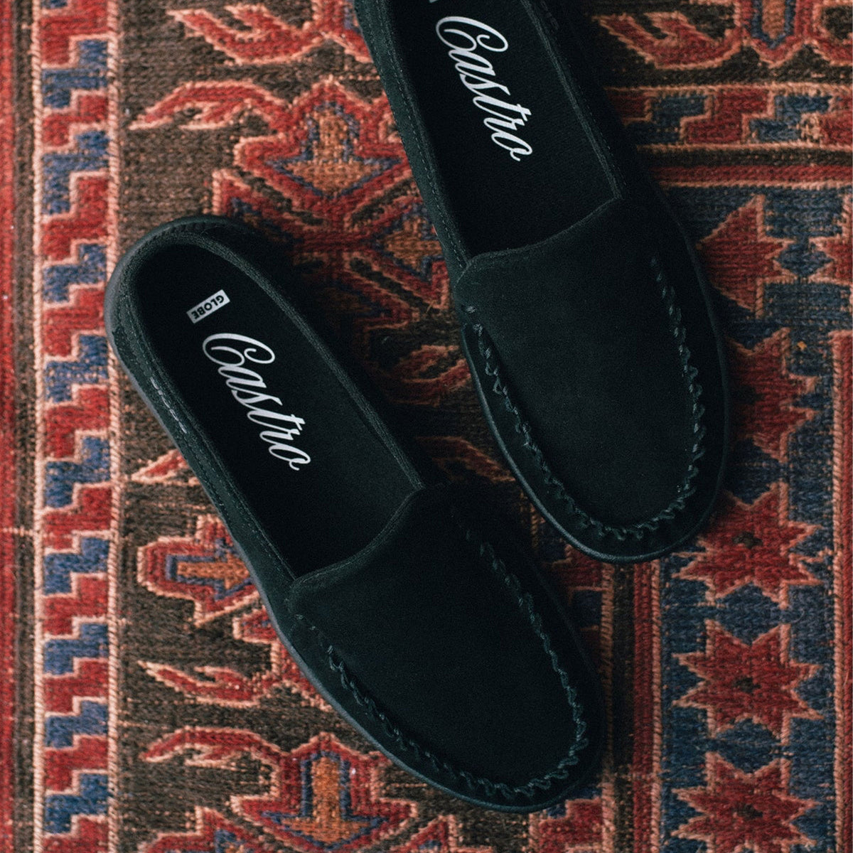 GLOBE - CASTRO - Black Suede