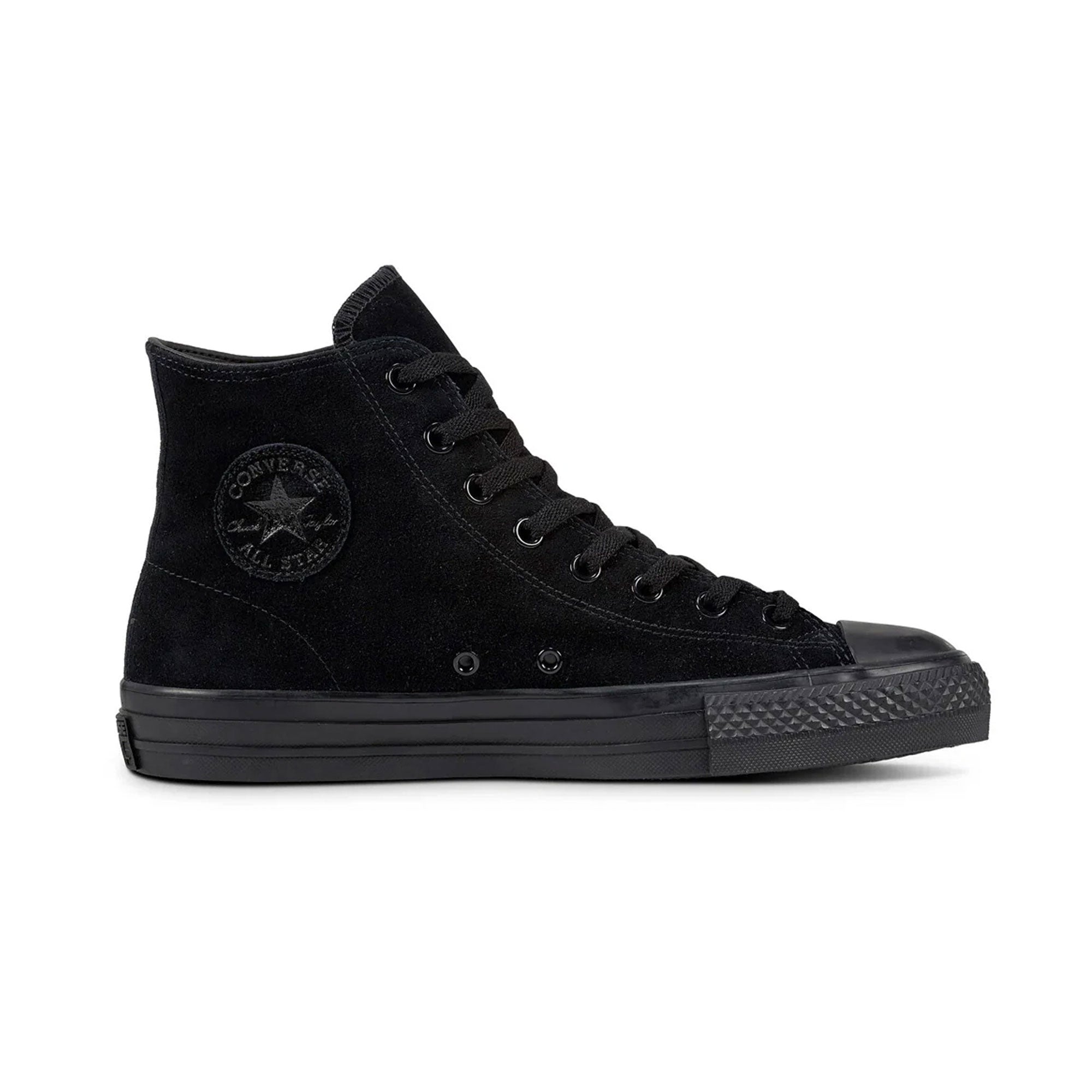 CONVERSE - CONS CTAS PRO Hi Suede - Black/Black/Black