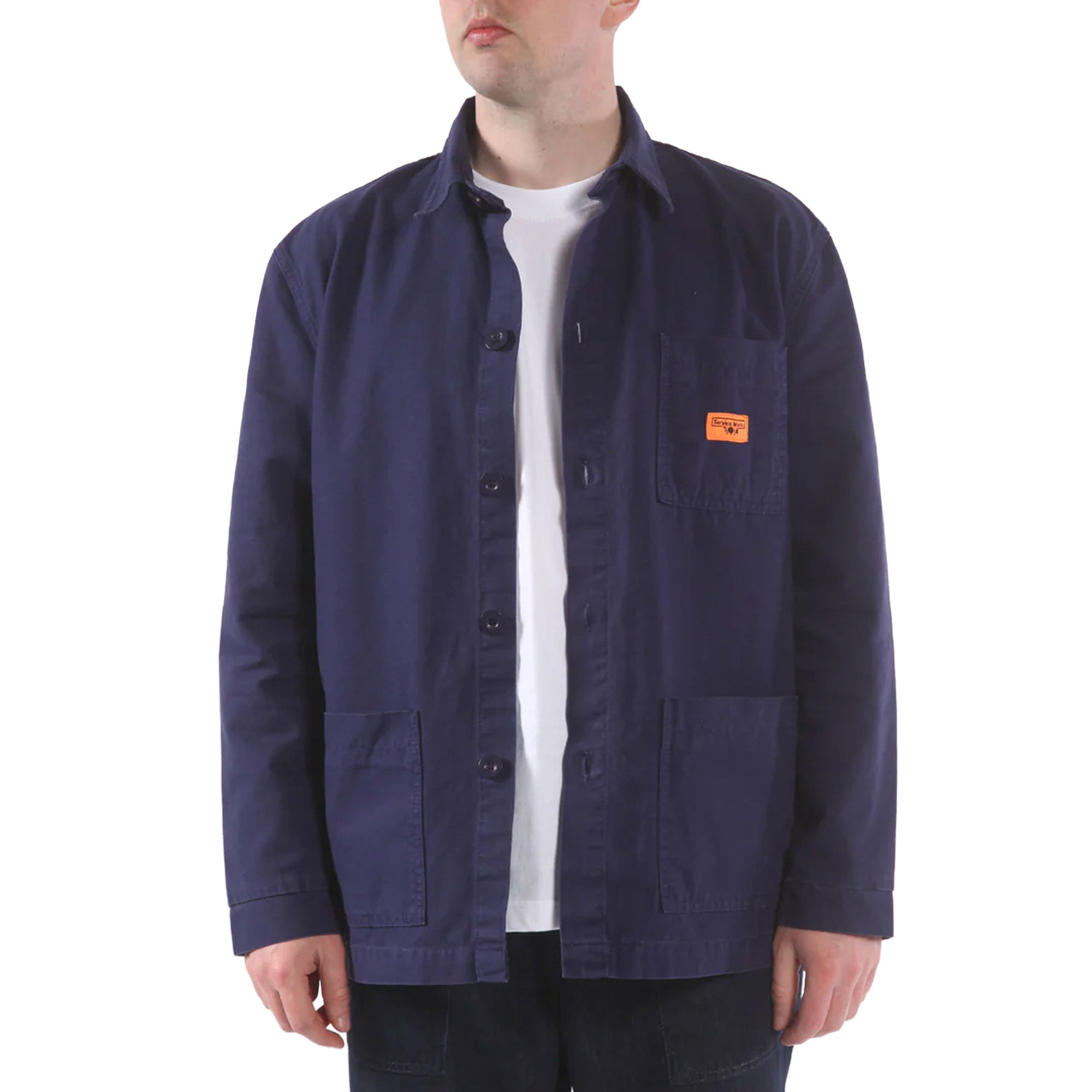 SERVICE WORKS - Classic Chore Shirt - Dark Navy