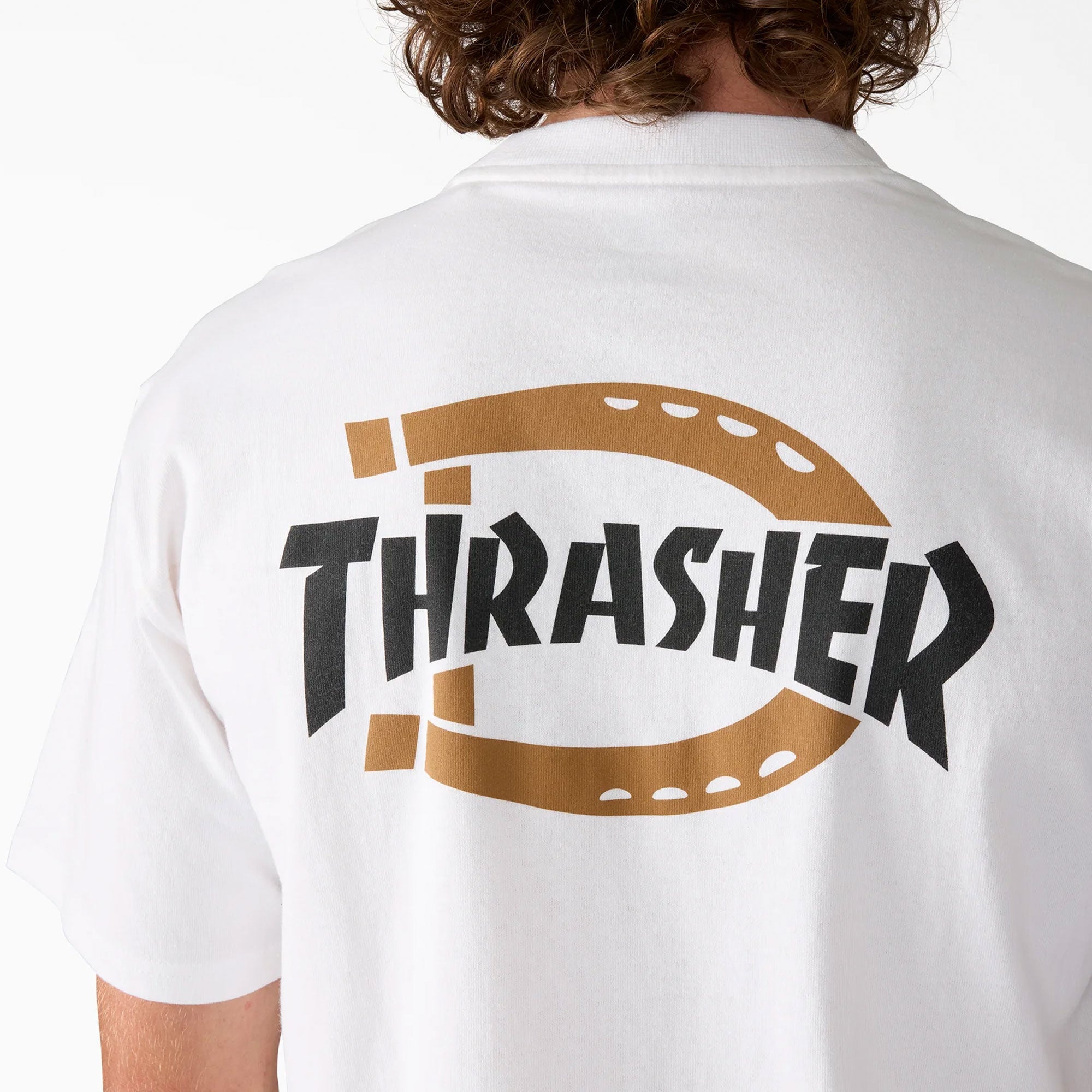 DICKIES - X Thrasher Graphic T-Shirt - WHITE