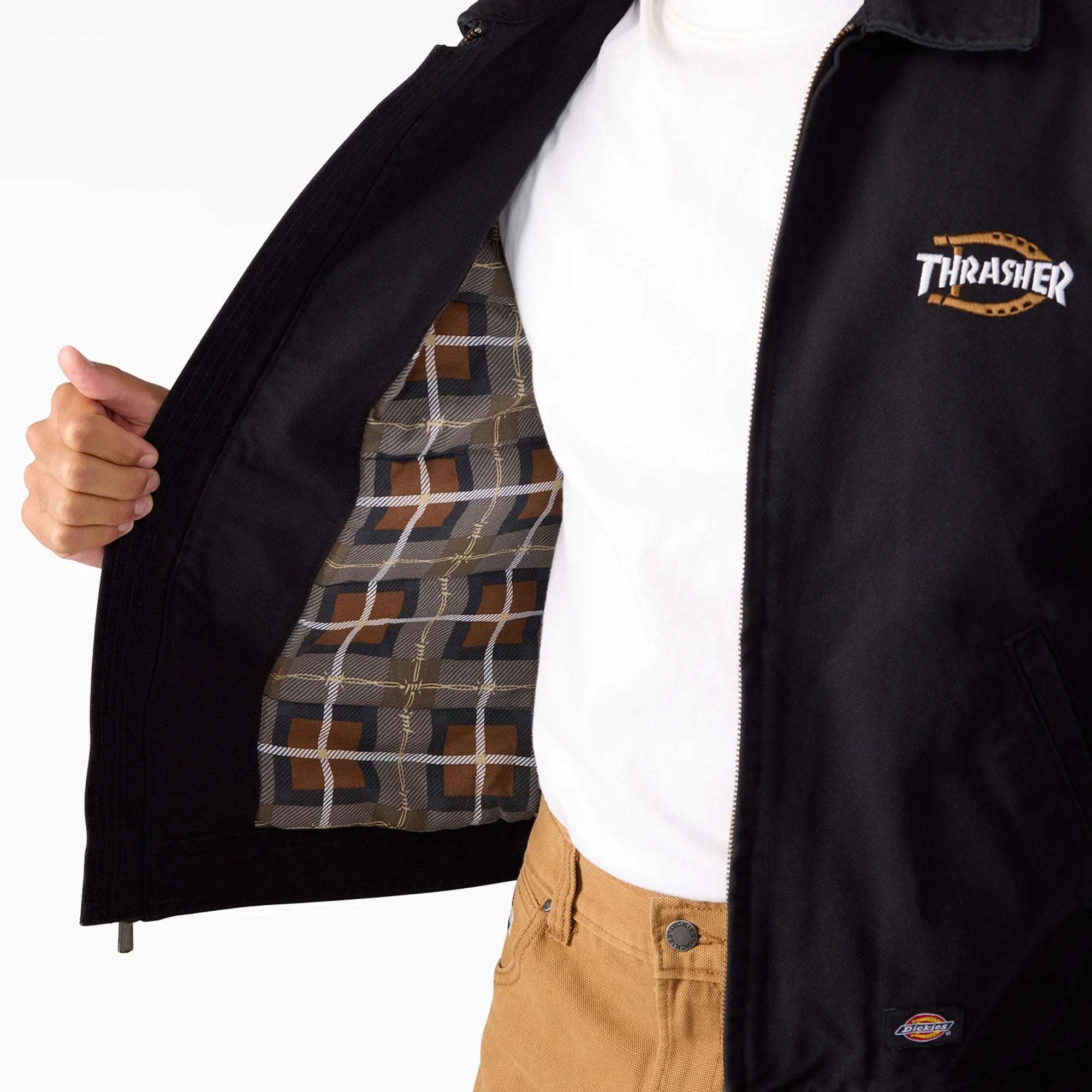 DICKIES - Dickies X Thrasher Jacket - BLACK