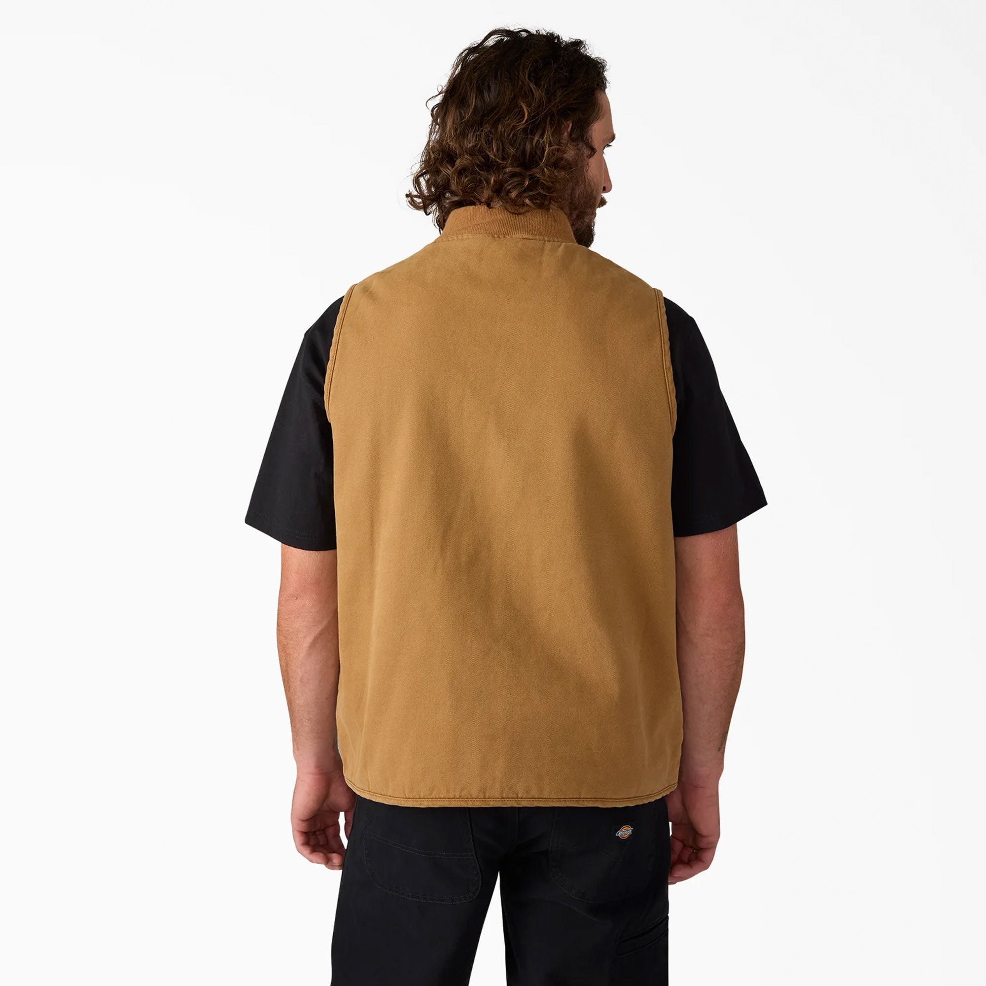 DICKIES - Dickies X Thrasher Reversible Vest - BROWN