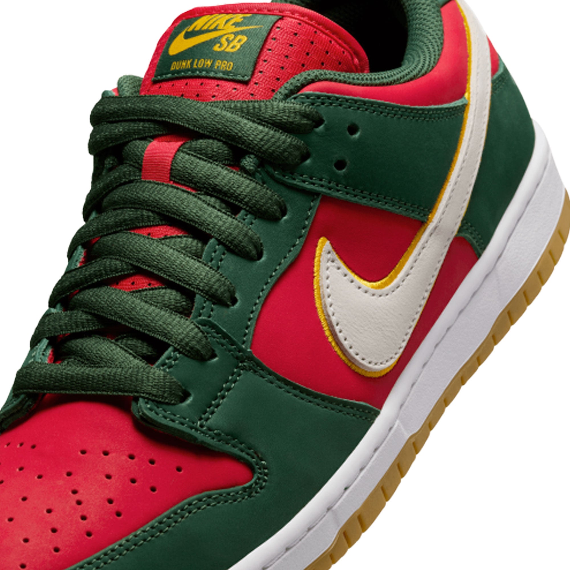 Nike SB - Dunk Low Pro Premium 'Sonics', Fir/White 300
