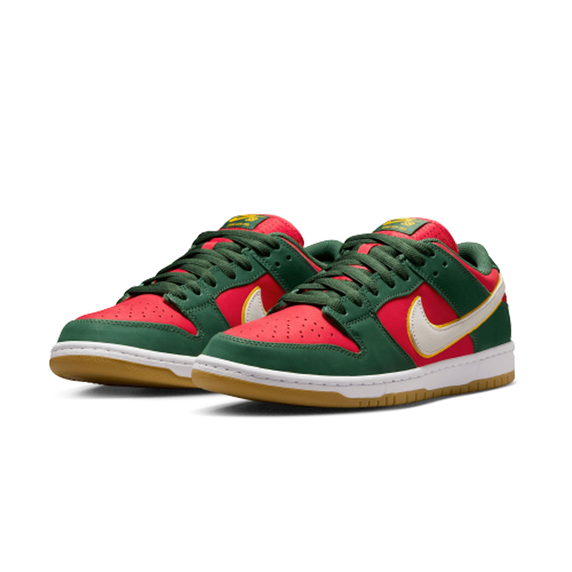 Nike SB - Dunk Low Pro Premium 'Sonics', Fir/White 300