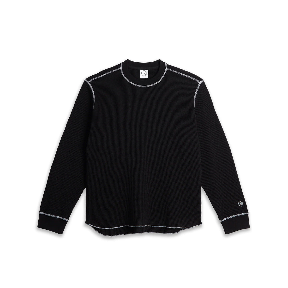POLAR - Dylan LS Tee - Black/White