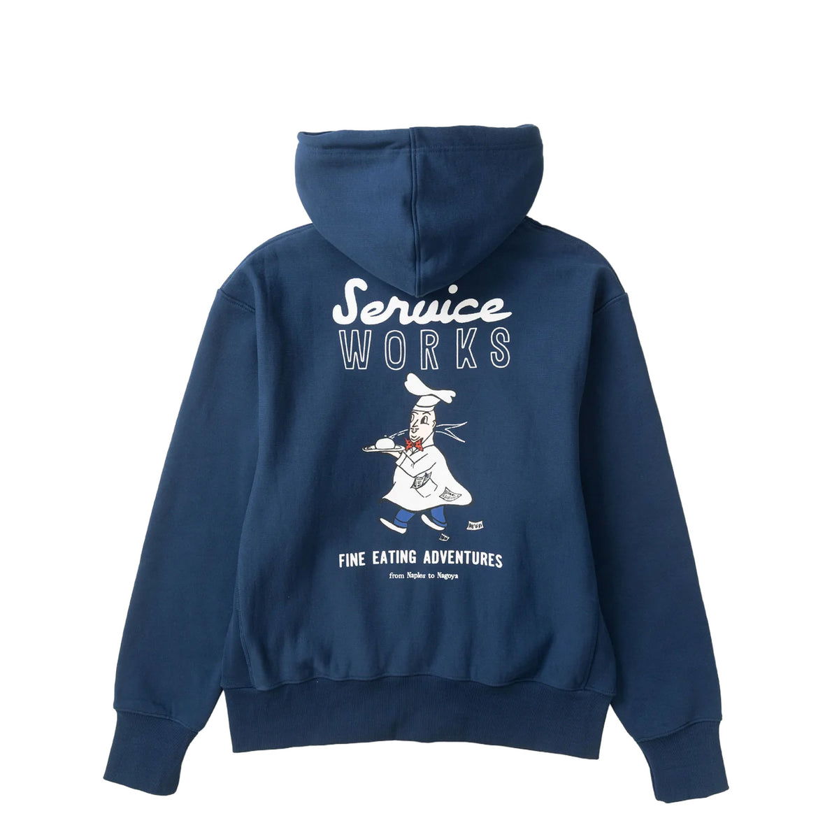 SERVICE WORKS - Eating Adventures Hoodie - Navy