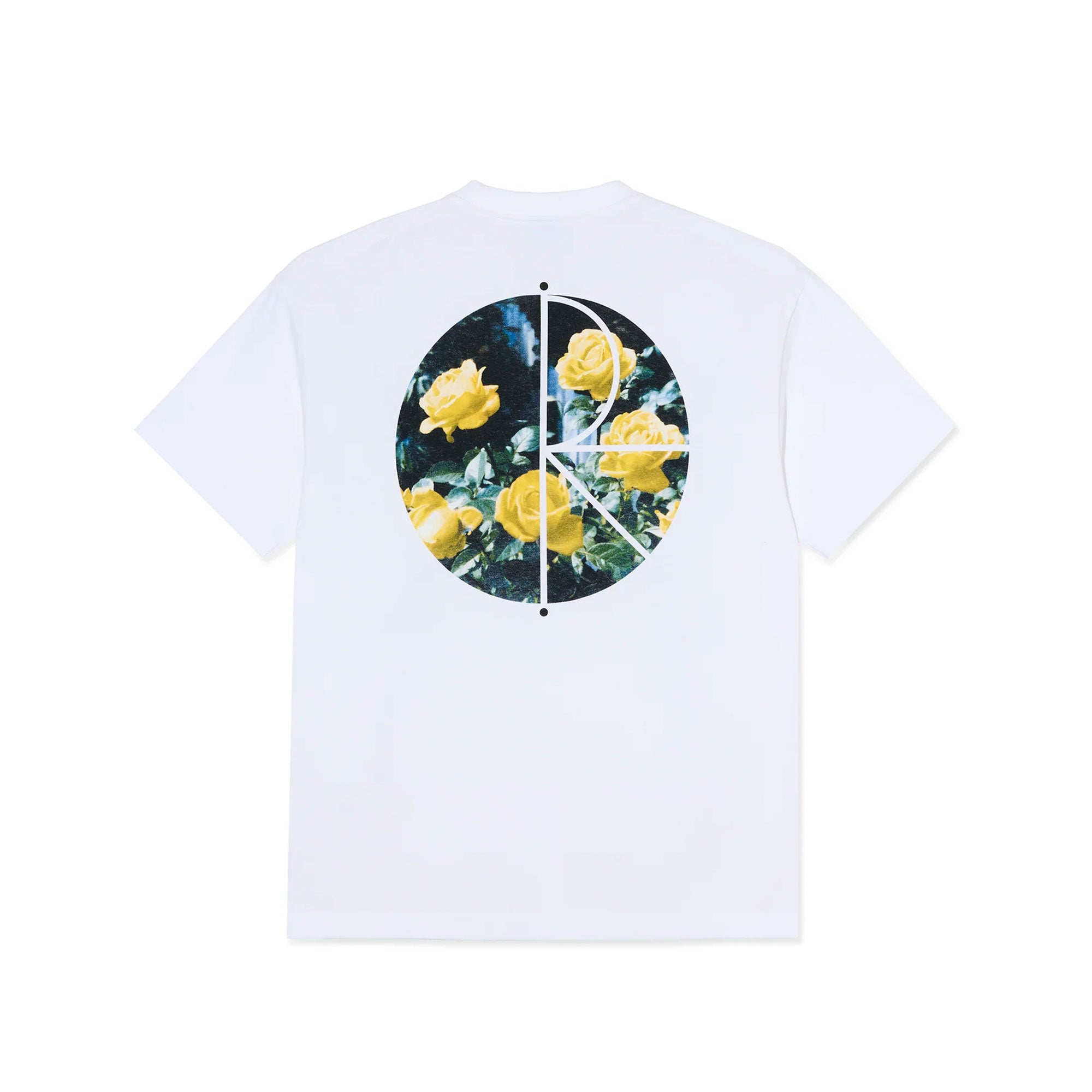 POLAR - FILL LOGO TEE | MÄRTAS ROSES - WHITE