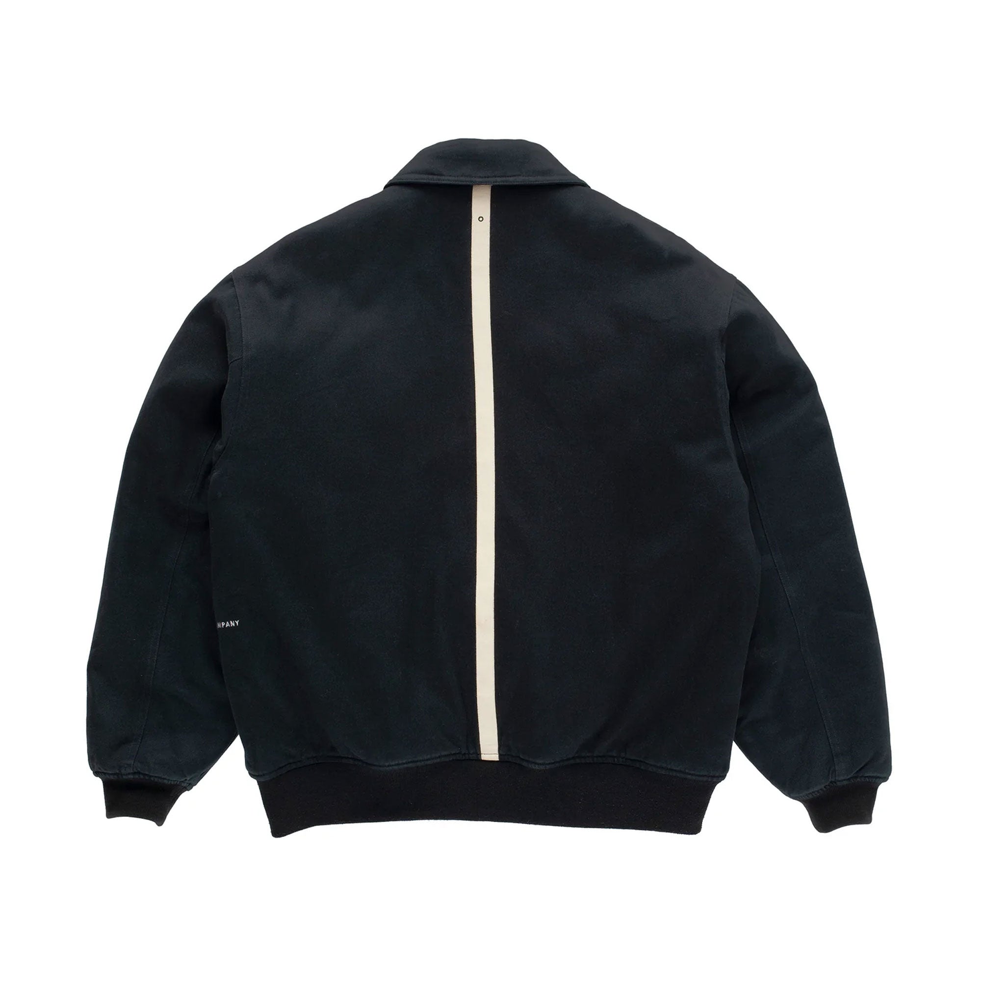 POP TRADING COMPANY - FLIGHT JACKET - BLACK