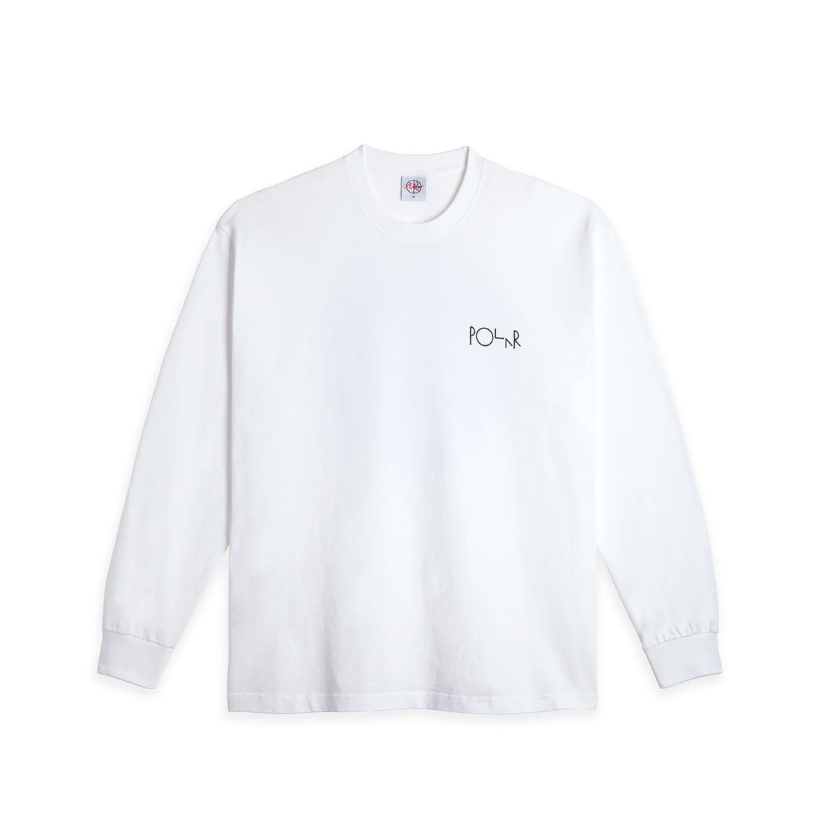 POLAR - Fill Logo LS Tee | Klez Crossing - White