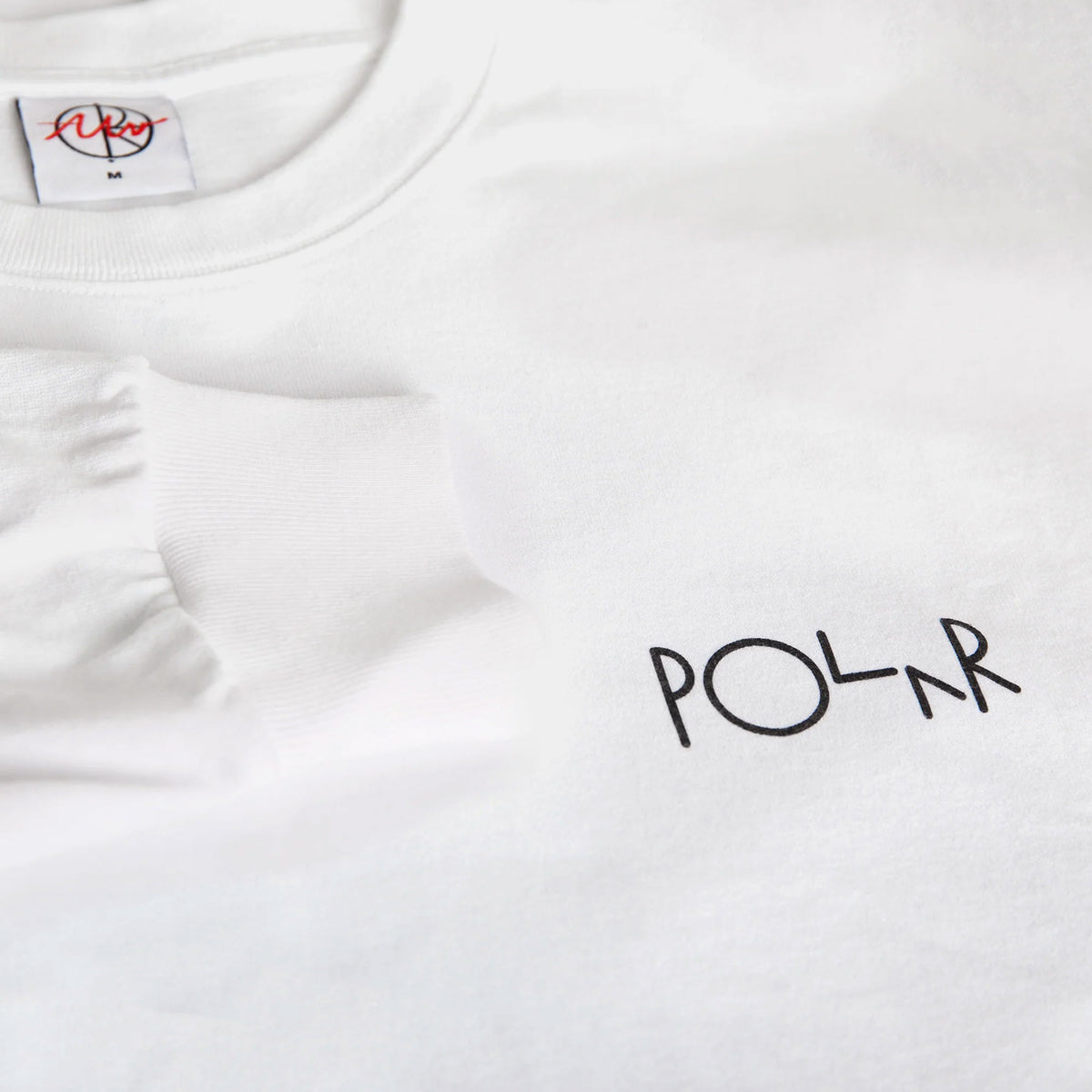 POLAR - Fill Logo LS Tee | Klez Crossing - White