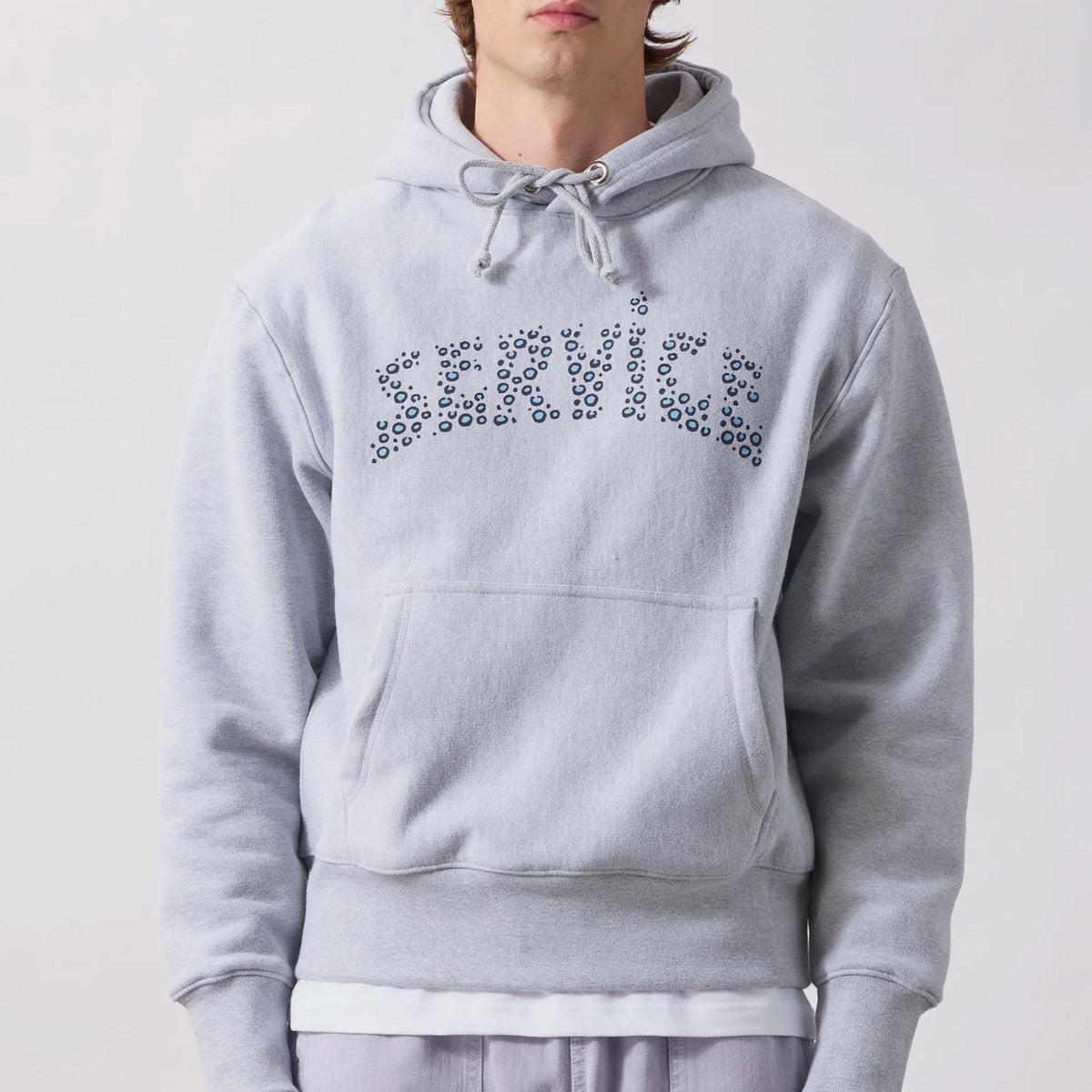 SERVICE WORKS - Frizzante Hoodie - Heather Grey