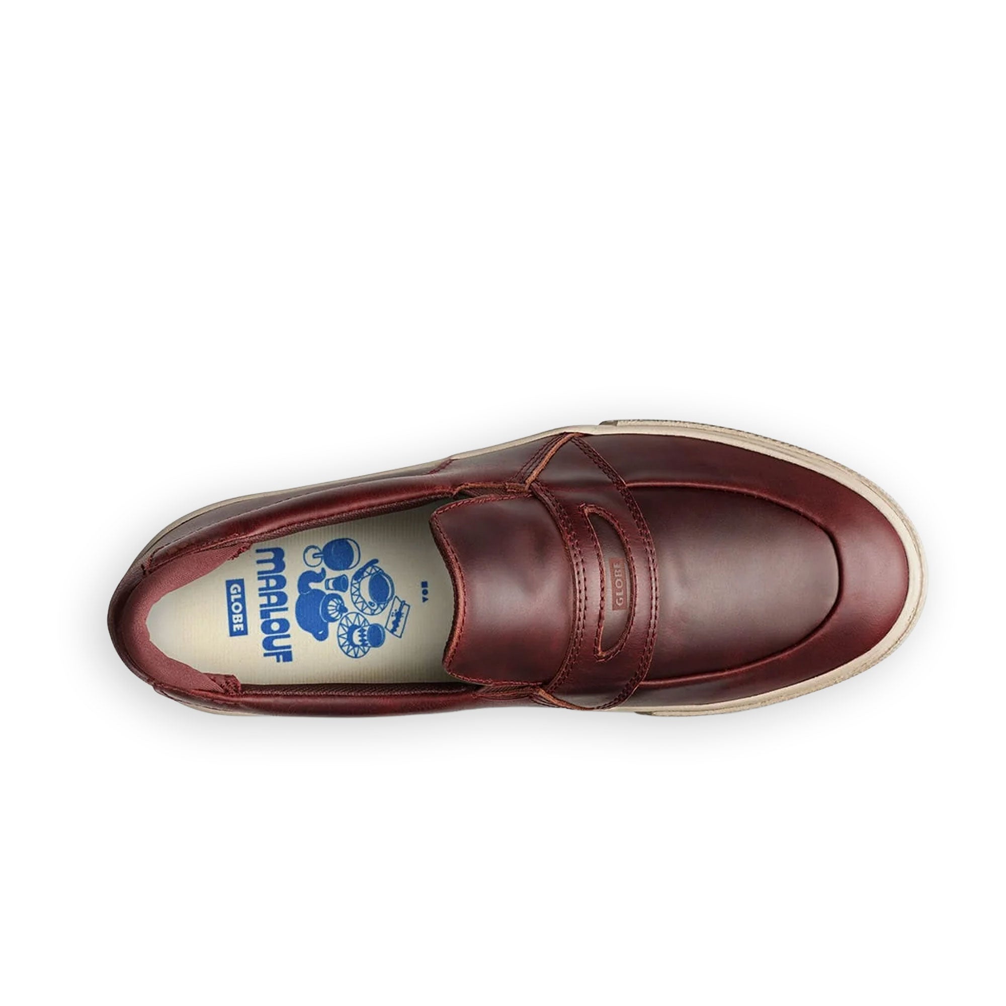 GLOBE - LIAIZON - Oxblood/Maalouf - Skate Shoes