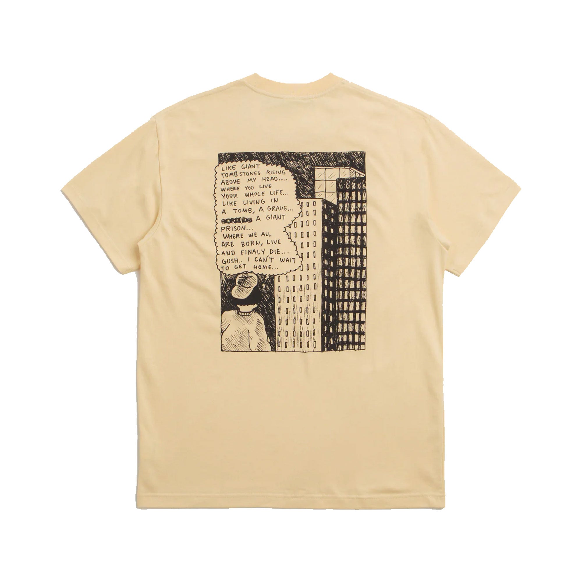 POLAR - CAMISETA - RETRATO / BLANCO